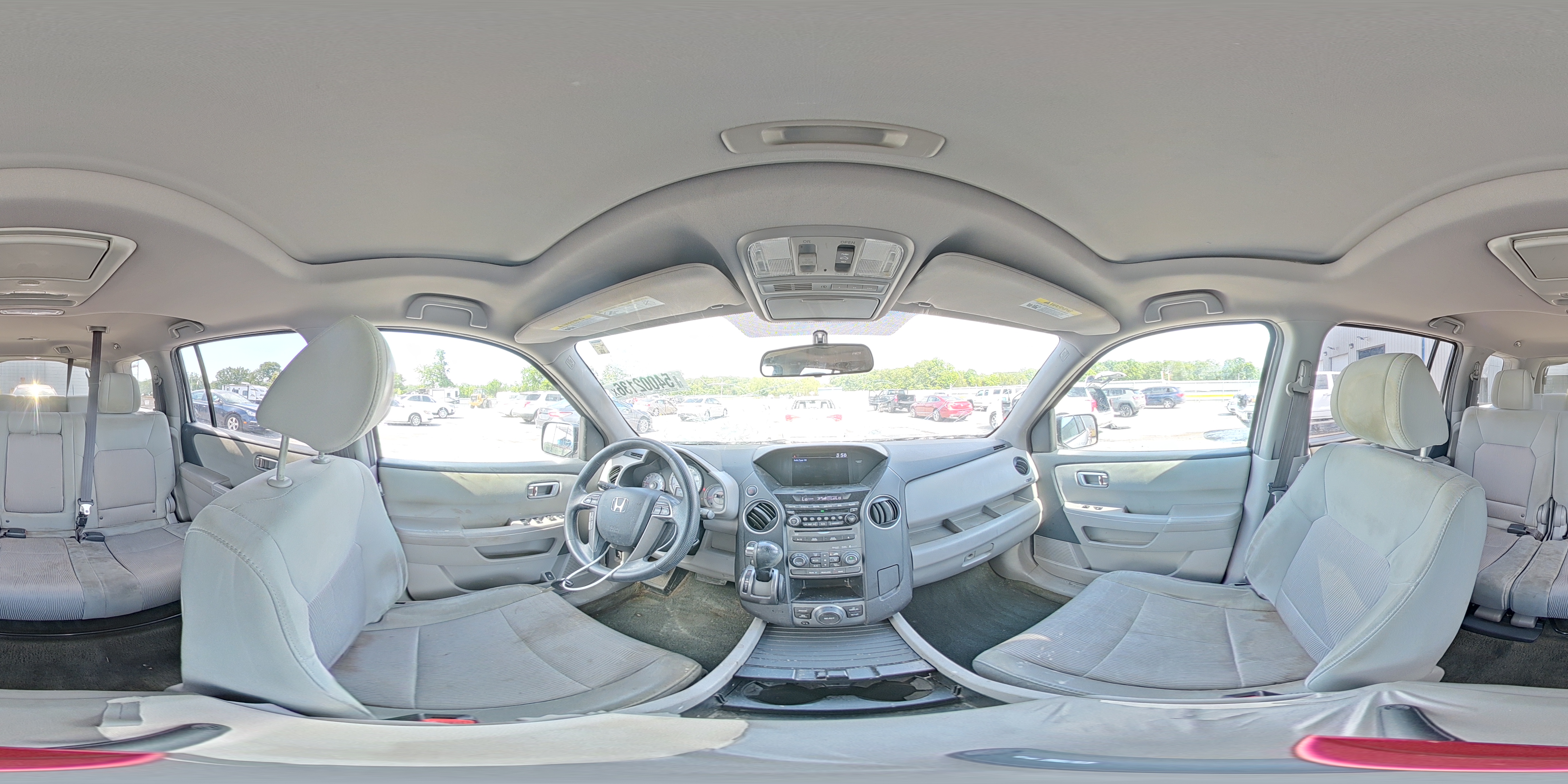 2015 Honda Pilot Se Silver vin: 5FNYF4H33FB067578