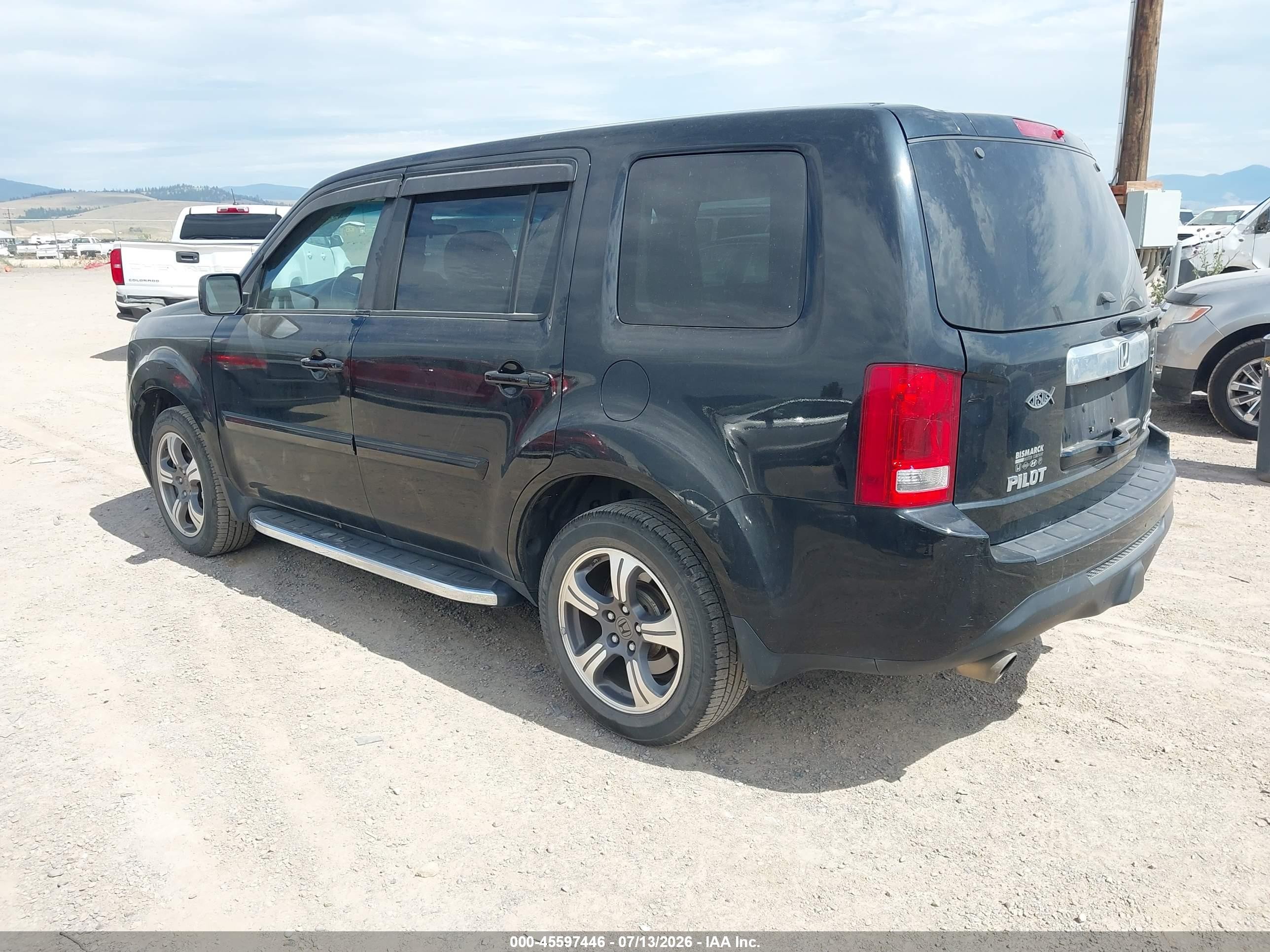 2015 Honda Pilot Se Black vin: 5FNYF4H34FB022178