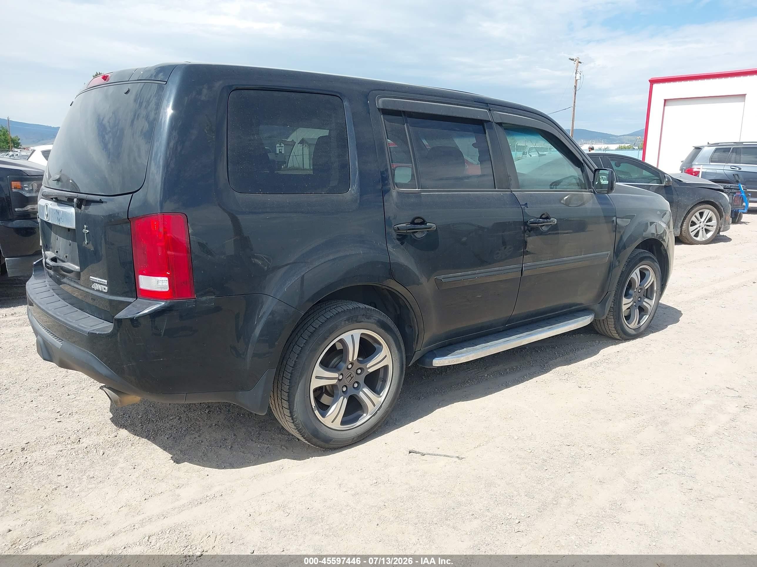 2015 Honda Pilot Se Black vin: 5FNYF4H34FB022178