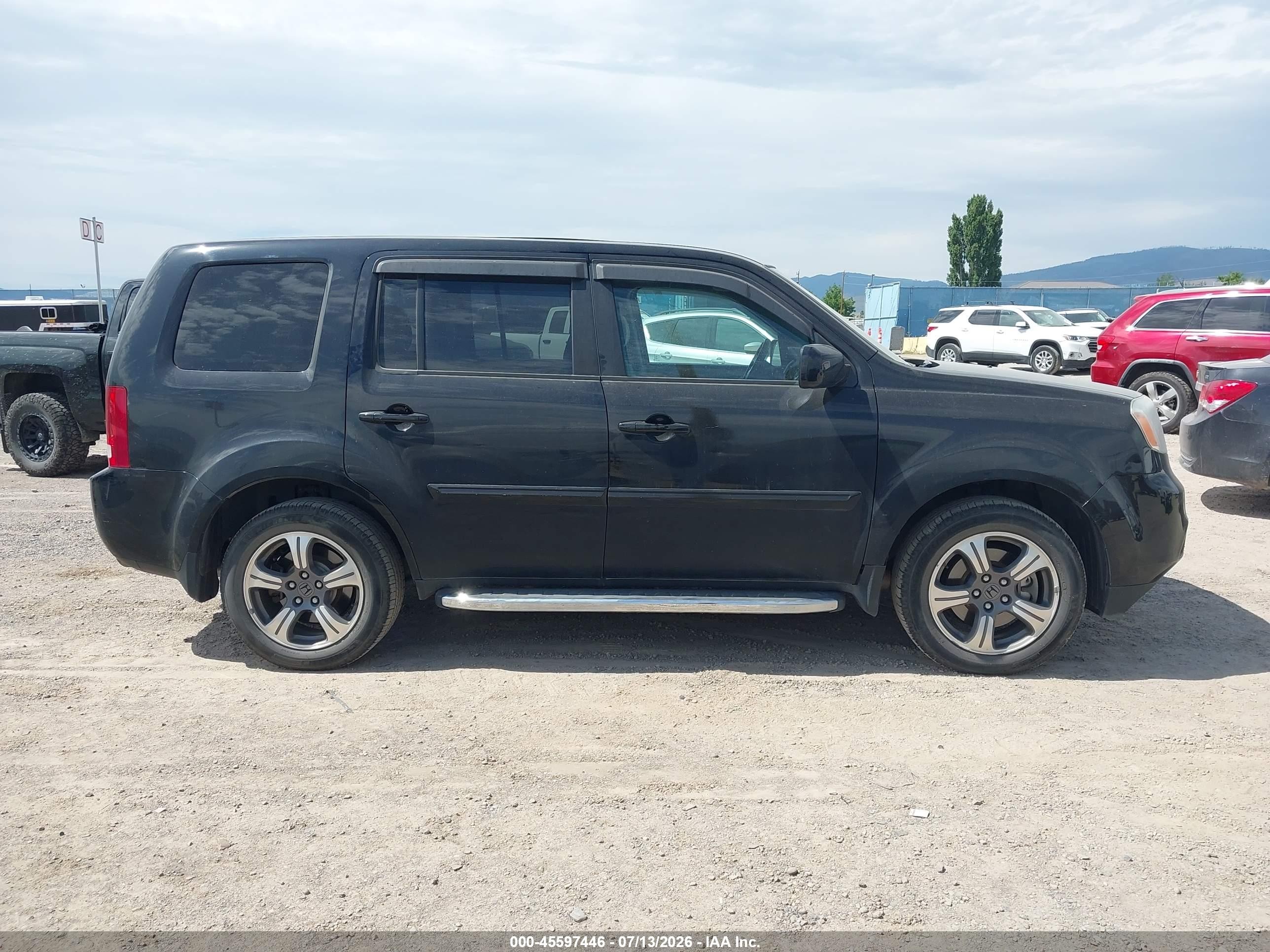 2015 Honda Pilot Se Black vin: 5FNYF4H34FB022178