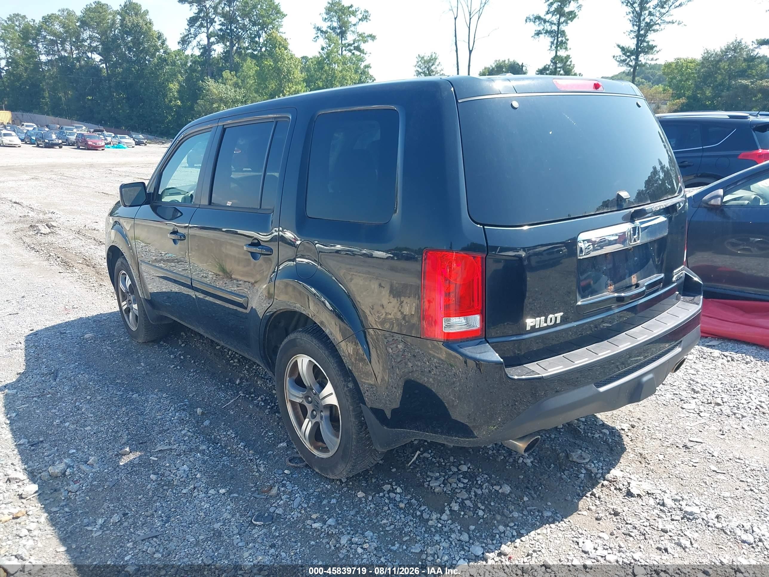 2015 Honda Pilot Se Black vin: 5FNYF4H34FB079190