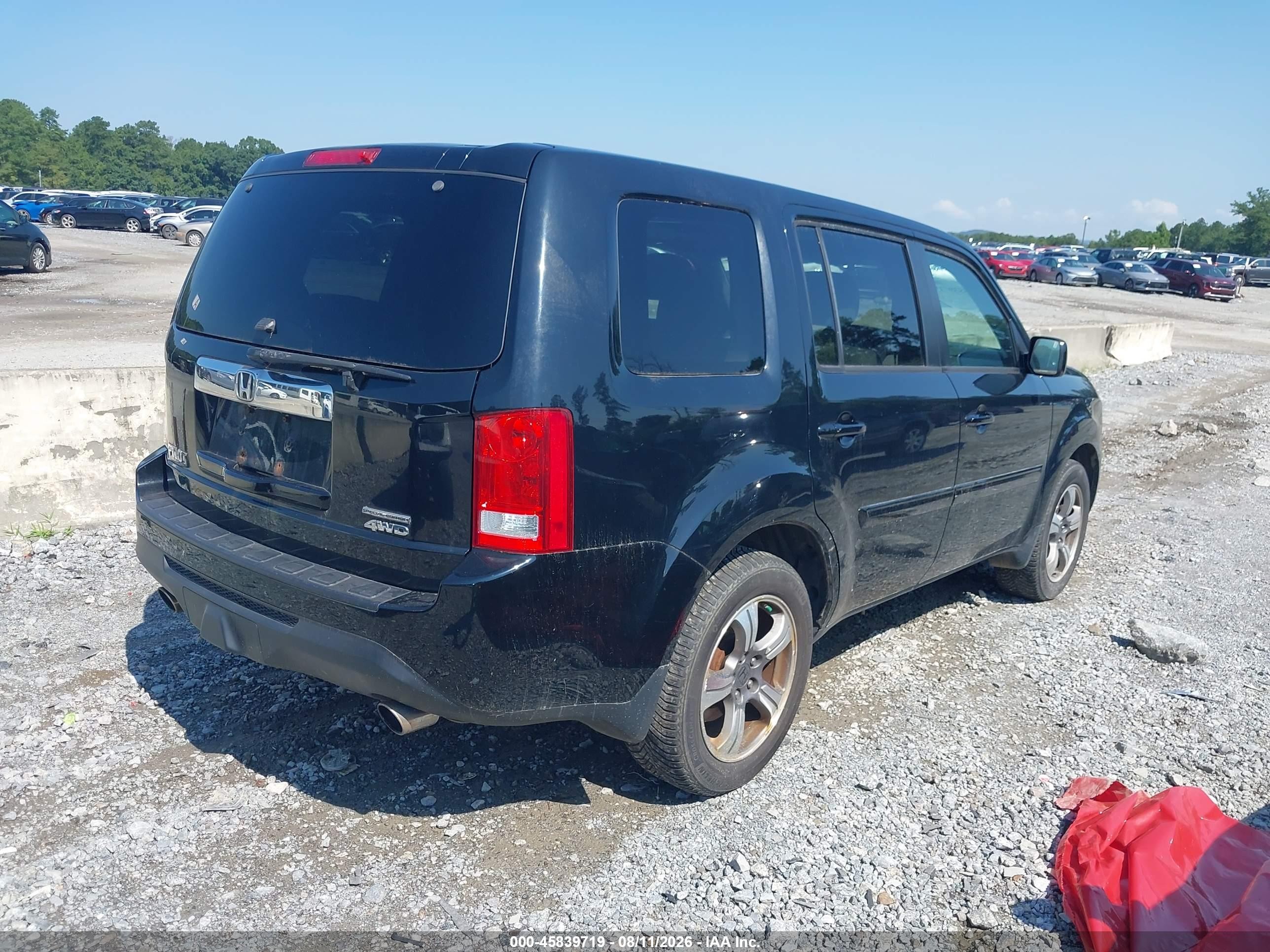 2015 Honda Pilot Se Black vin: 5FNYF4H34FB079190