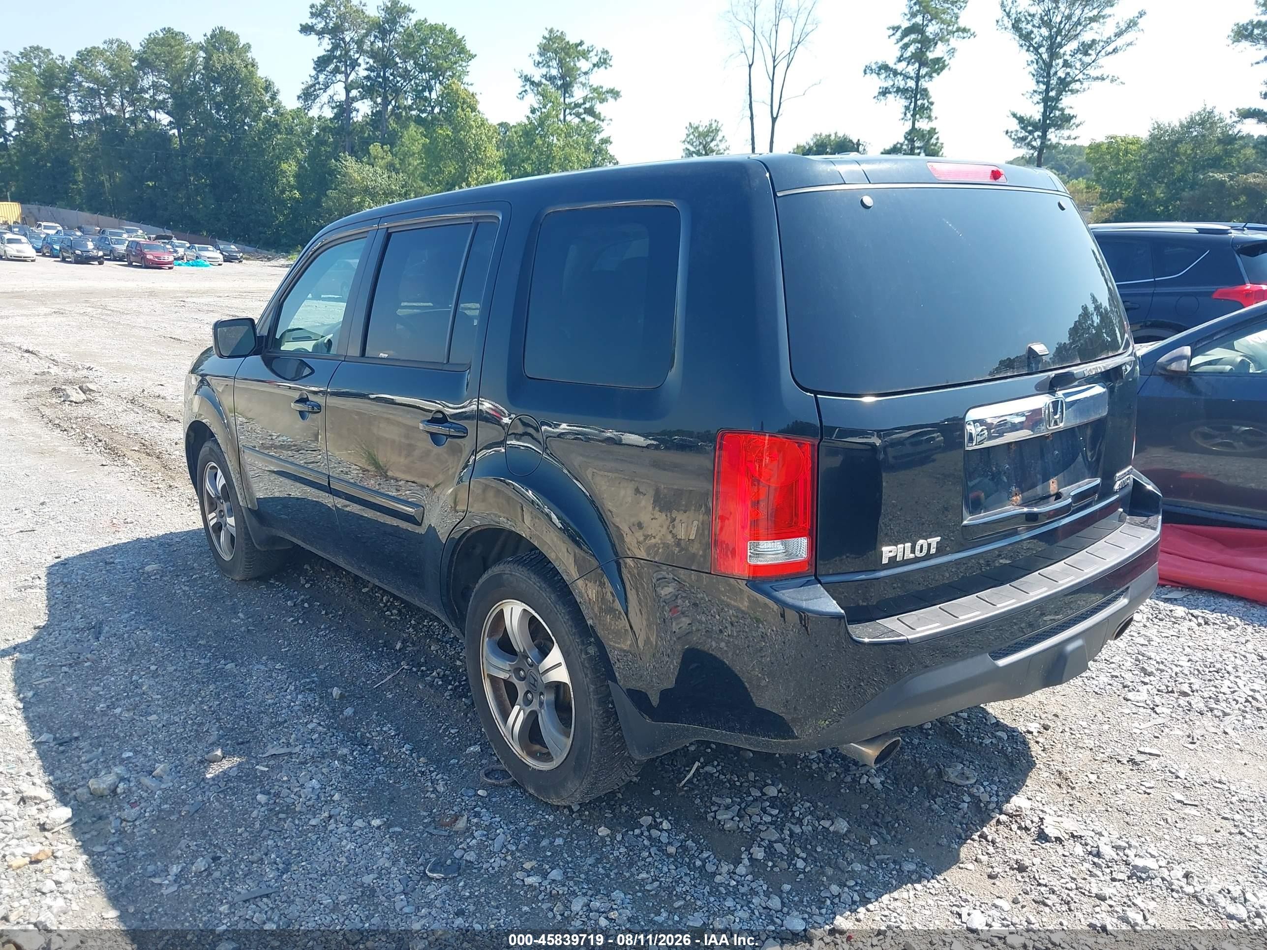 2015 Honda Pilot Se Black vin: 5FNYF4H34FB079190