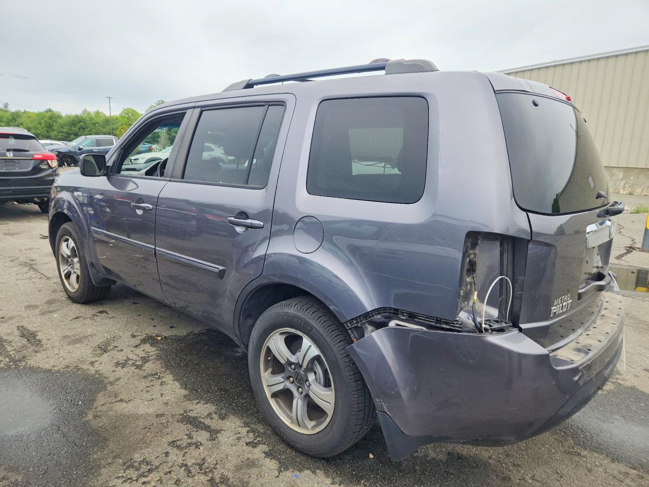 2015 Honda Pilot Se Gray vin: 5FNYF4H36FB058860
