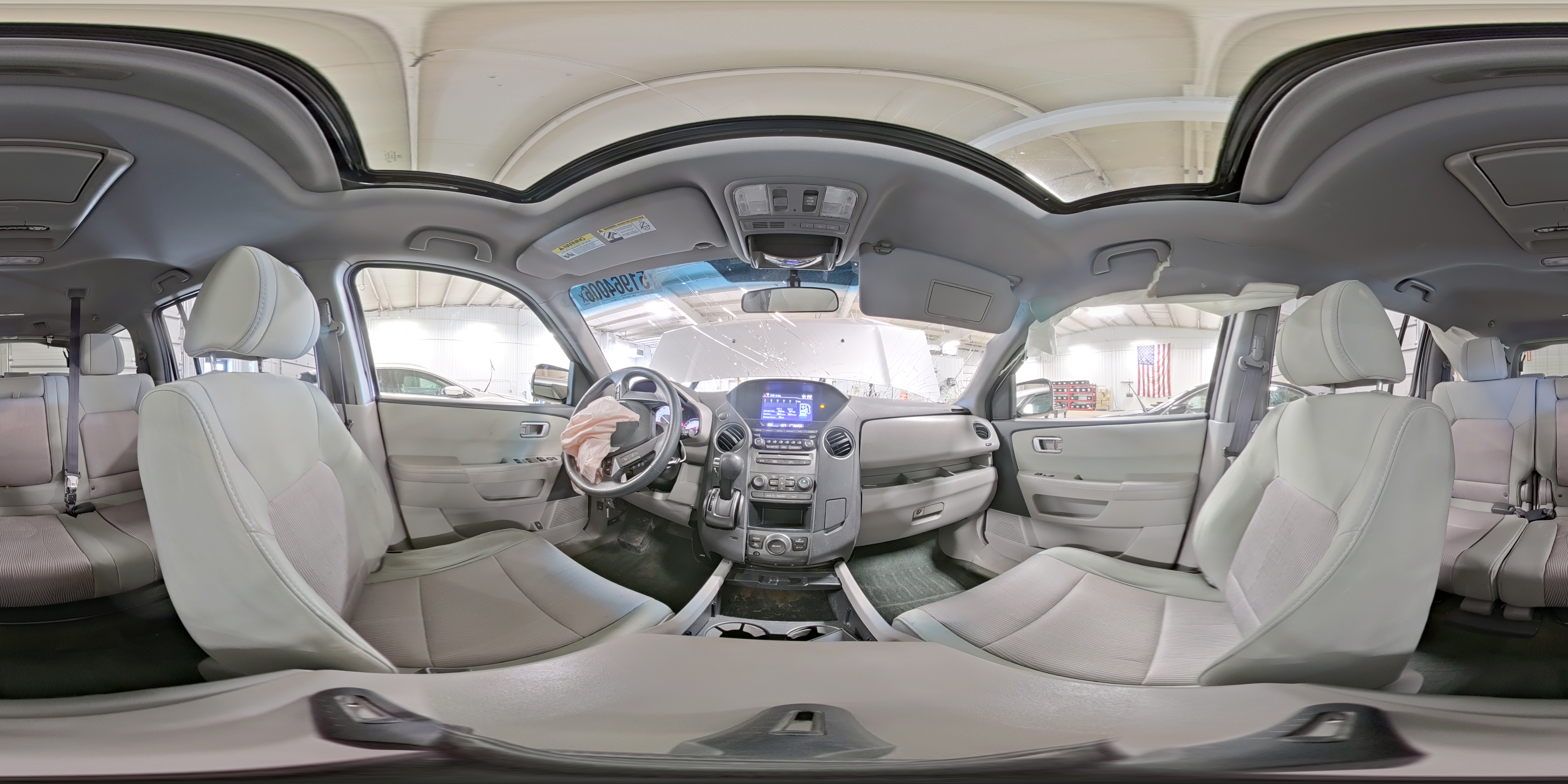 2015 Honda Pilot Se Серебряный vin: 5FNYF4H37FB007996