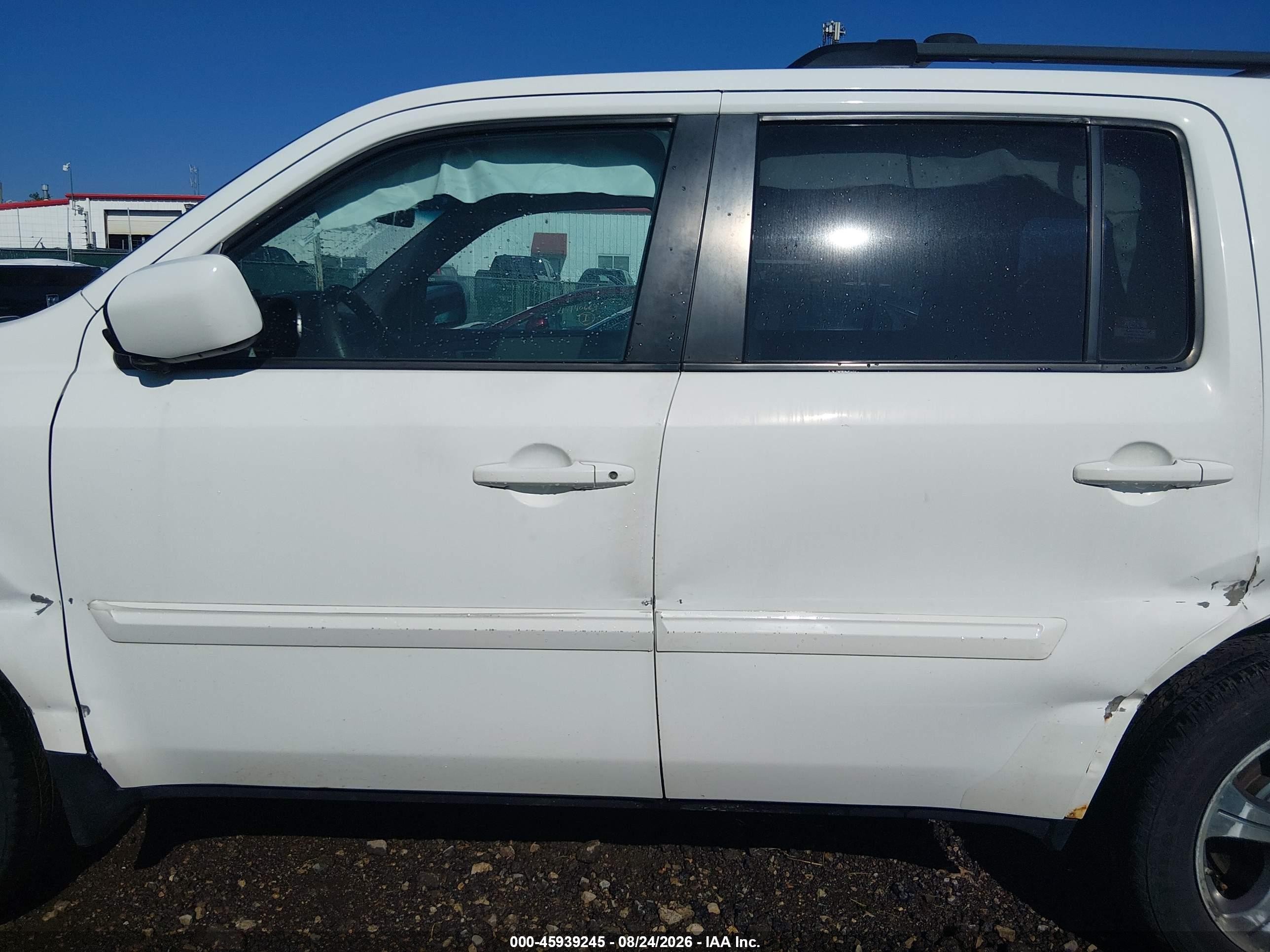 2015 Honda Pilot Se White vin: 5FNYF4H37FB027990