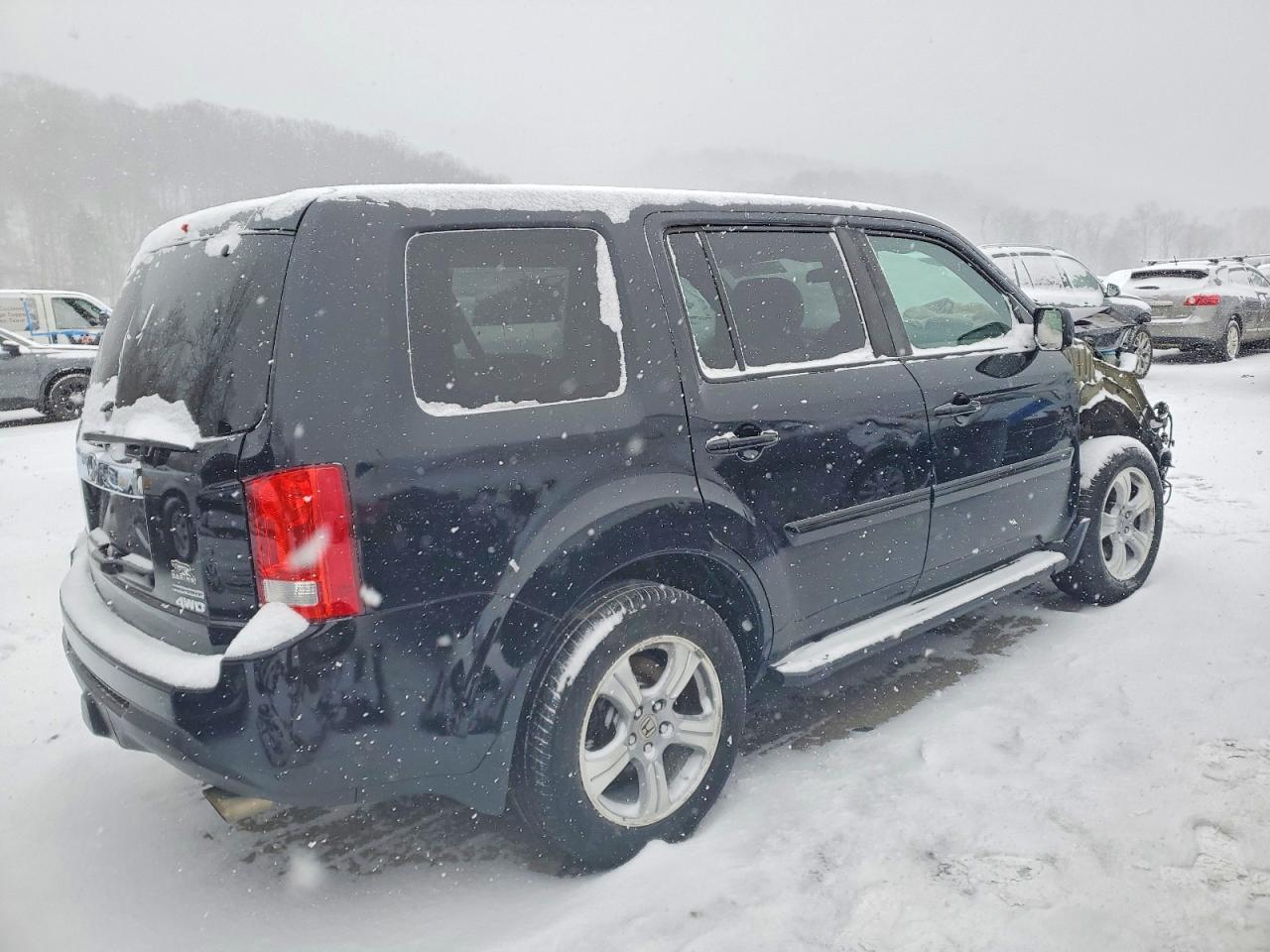 2015 Honda Pilot Se Black vin: 5FNYF4H37FB061847