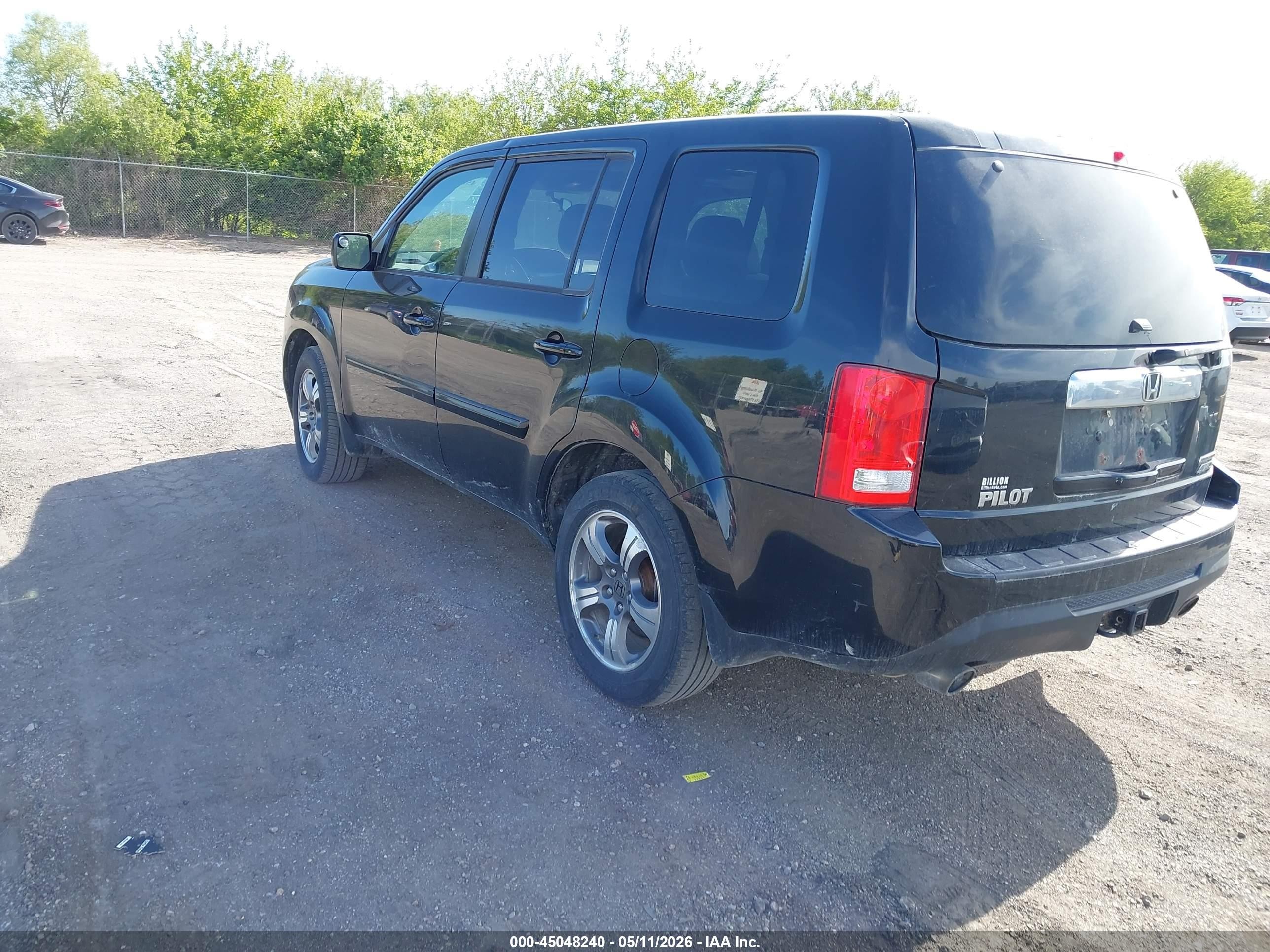 2015 Honda Pilot Se Black vin: 5FNYF4H37FB062867