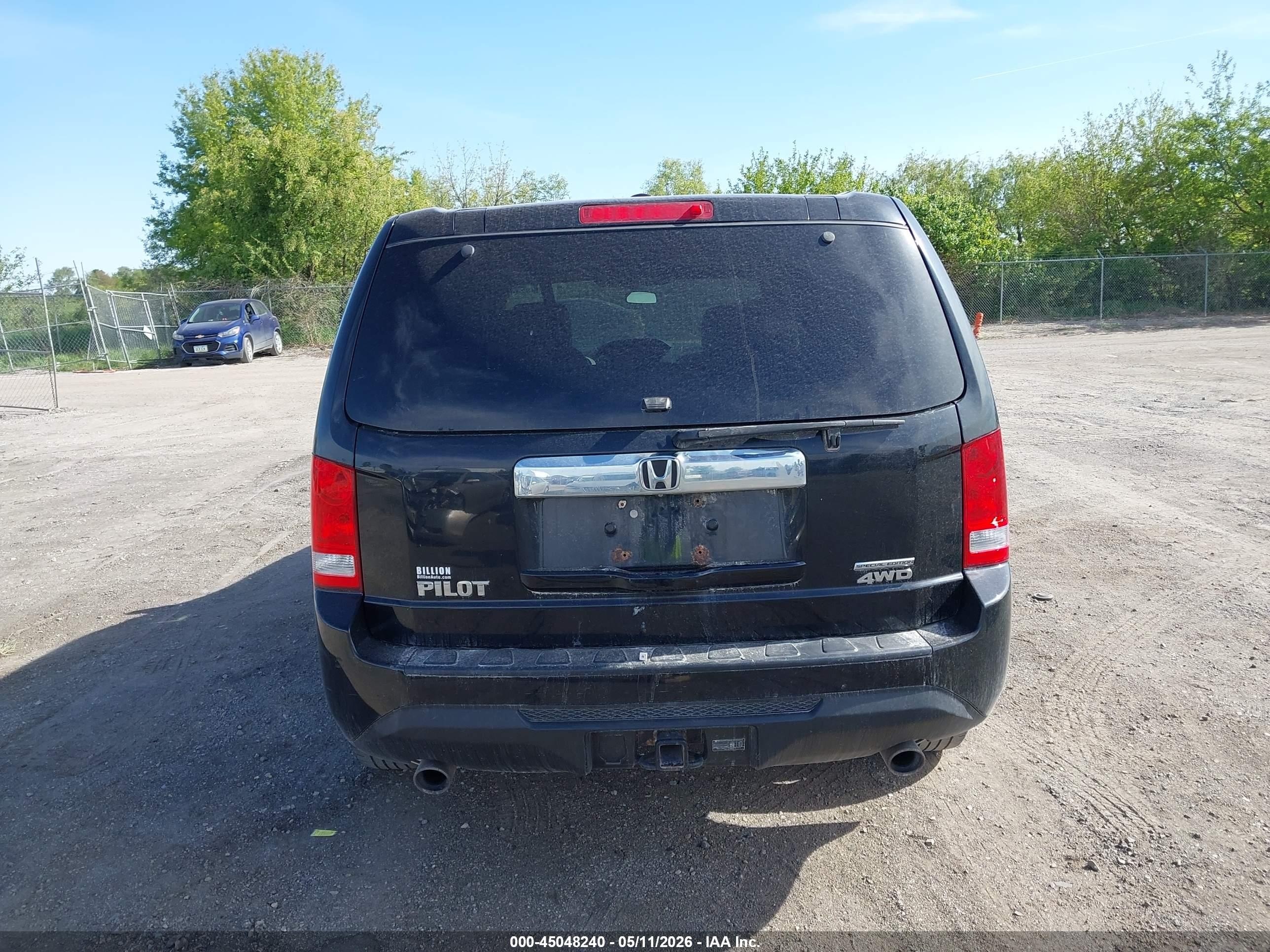 2015 Honda Pilot Se Black vin: 5FNYF4H37FB062867