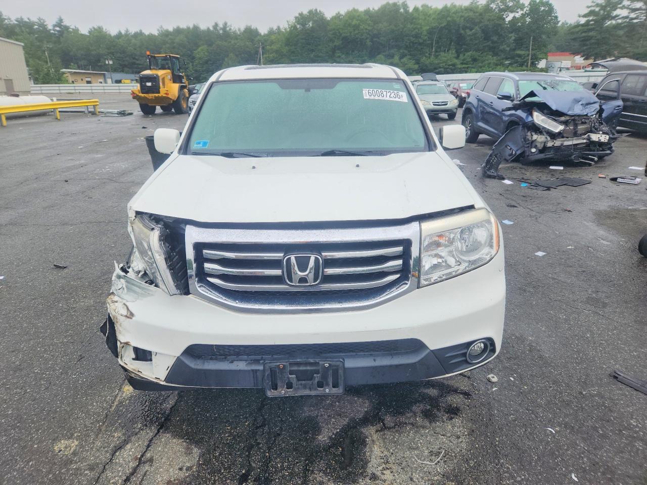 2015 Honda Pilot Se White vin: 5FNYF4H38FB070928