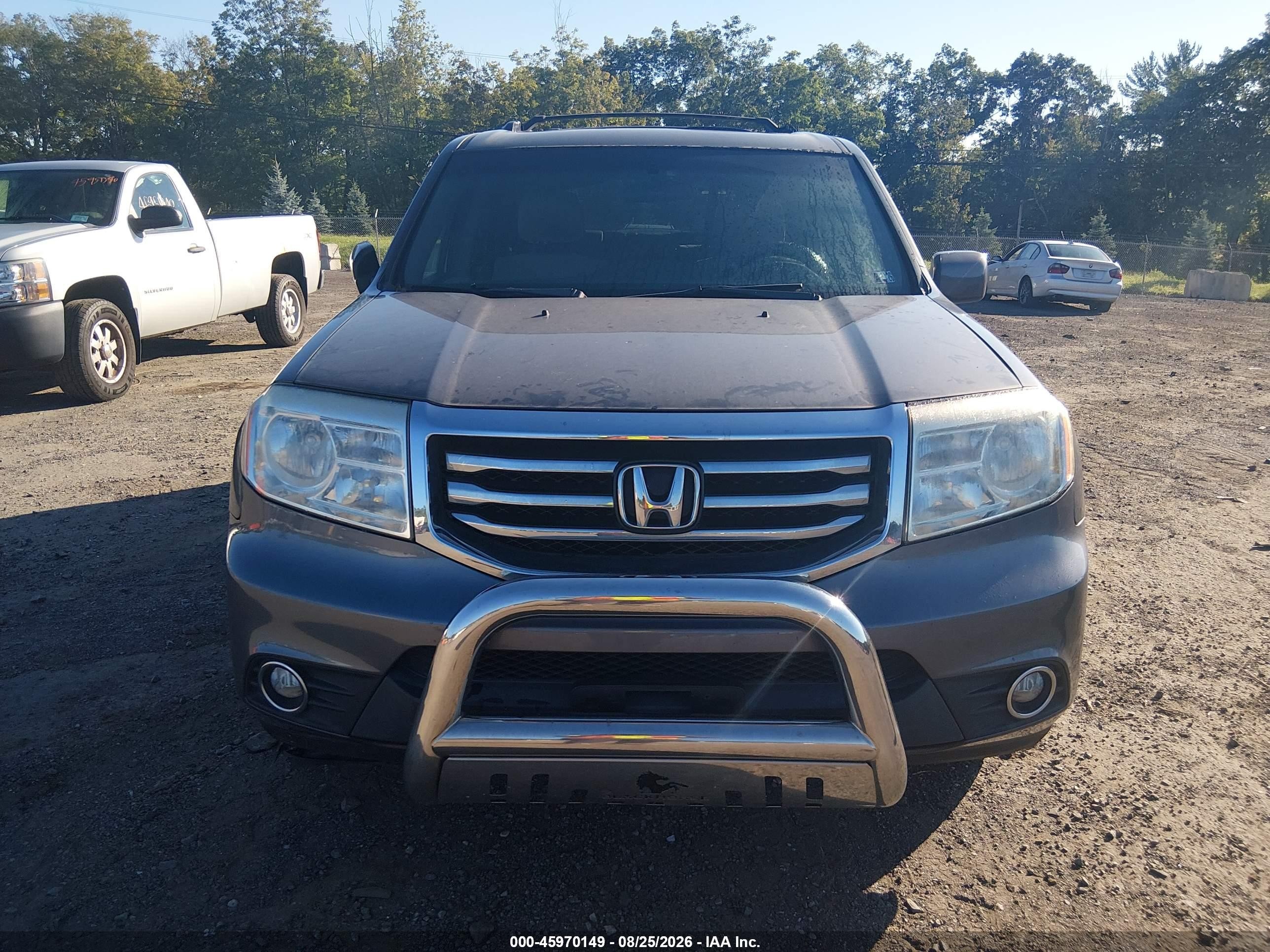 2015 Honda Pilot Se Gray vin: 5FNYF4H38FB073960