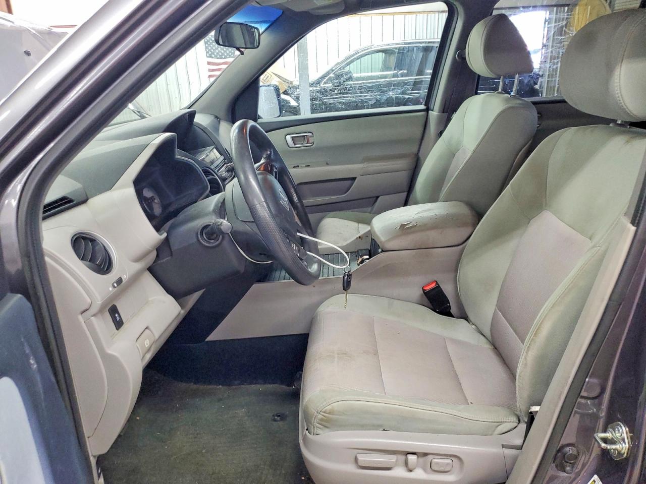 2015 Honda Pilot Se Gray vin: 5FNYF4H39FB051269