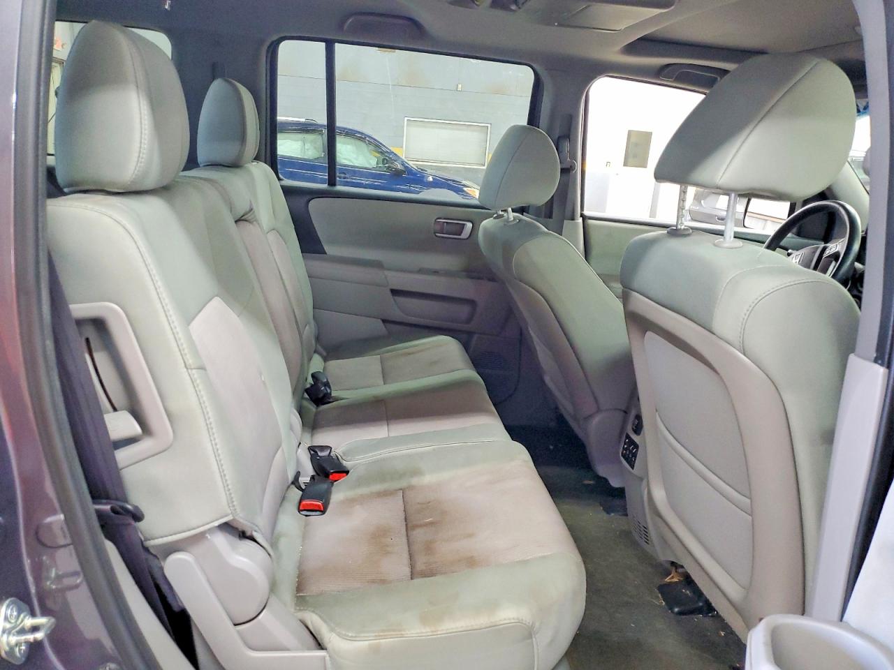 2015 Honda Pilot Se Gray vin: 5FNYF4H39FB051269