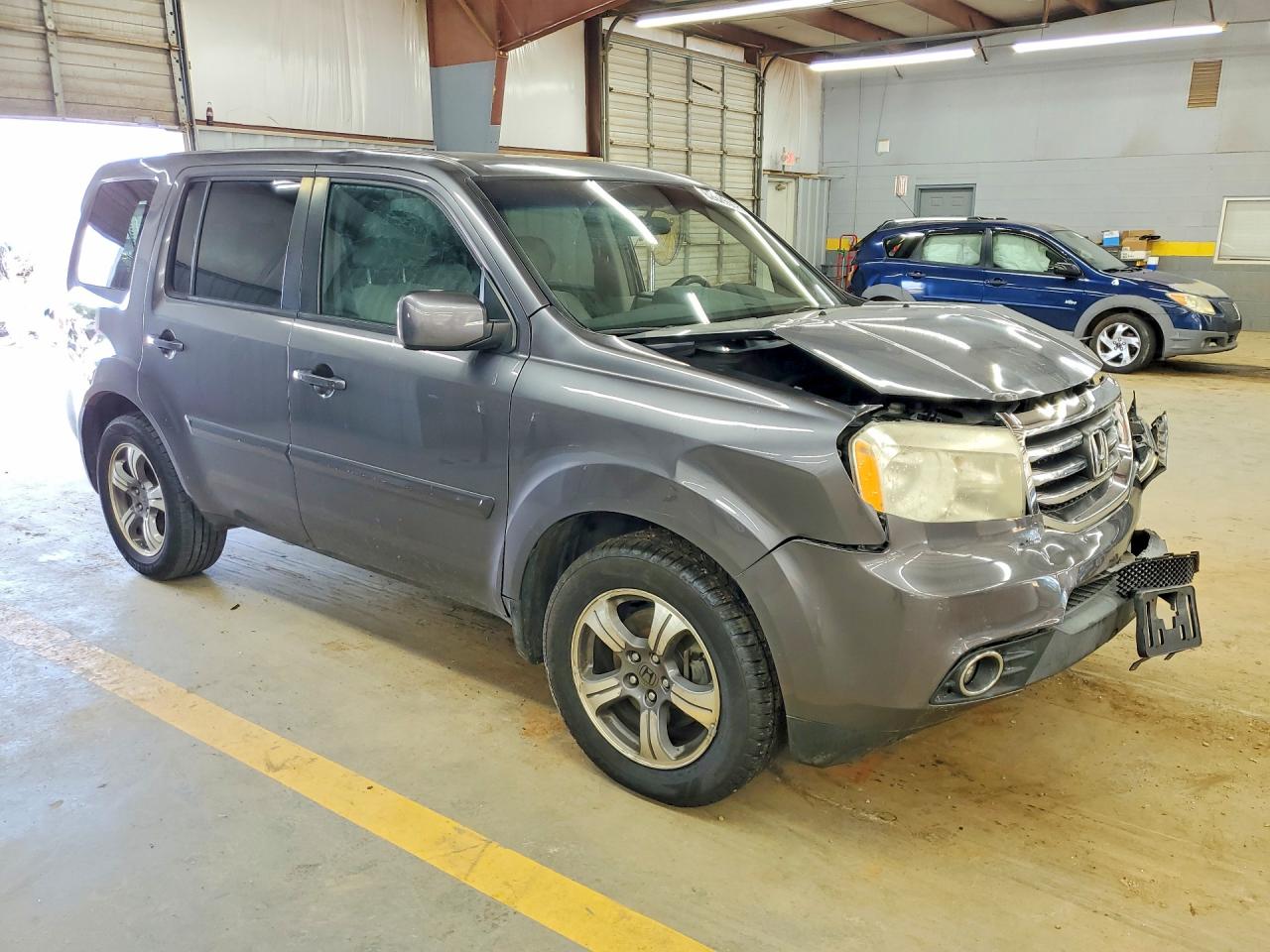 2015 Honda Pilot Se Gray vin: 5FNYF4H39FB051269