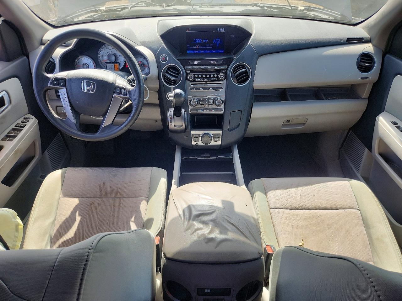 2015 Honda Pilot Se Gray vin: 5FNYF4H3XFB015591