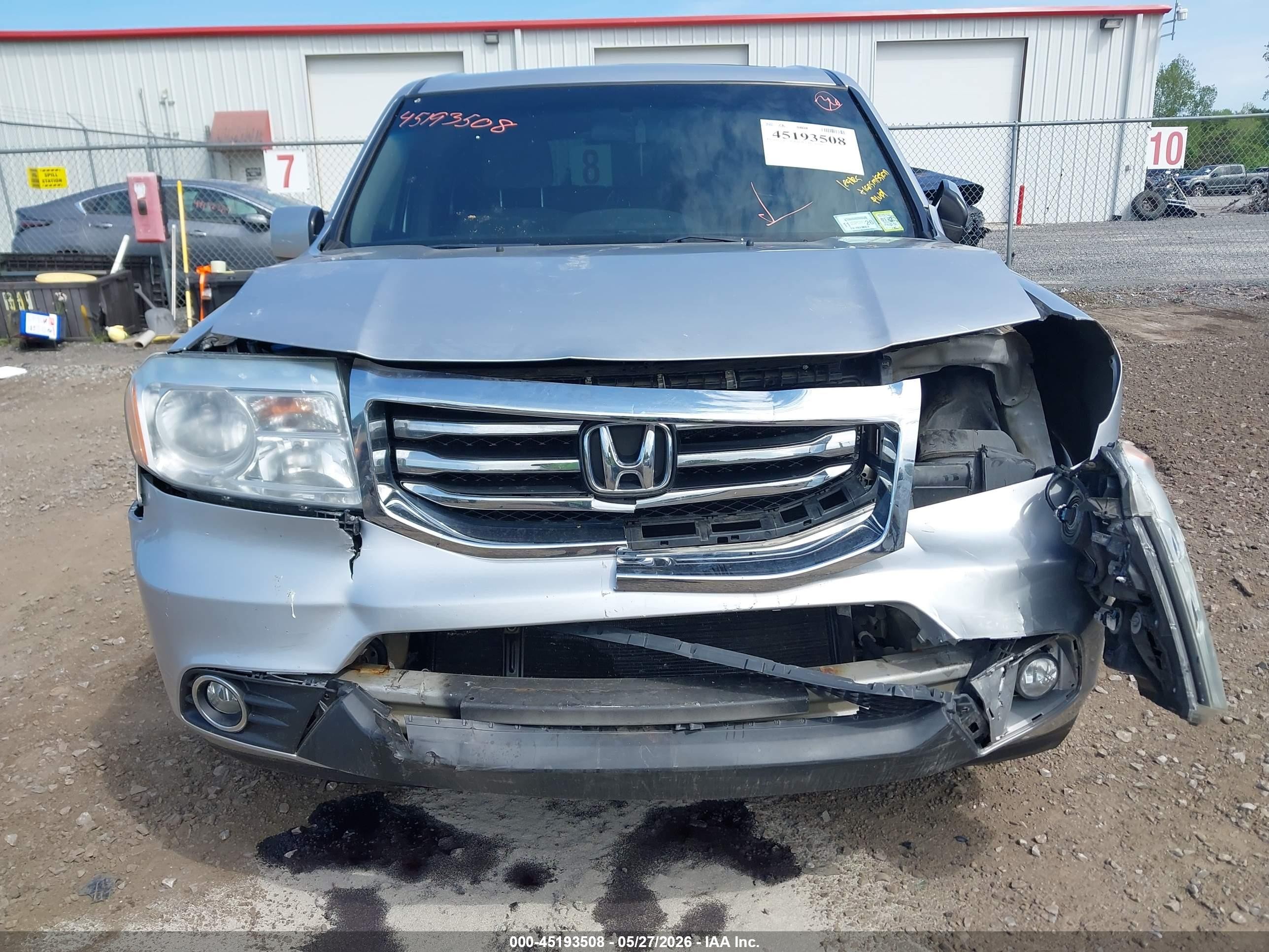 2015 Honda Pilot Se Silver vin: 5FNYF4H3XFB064905