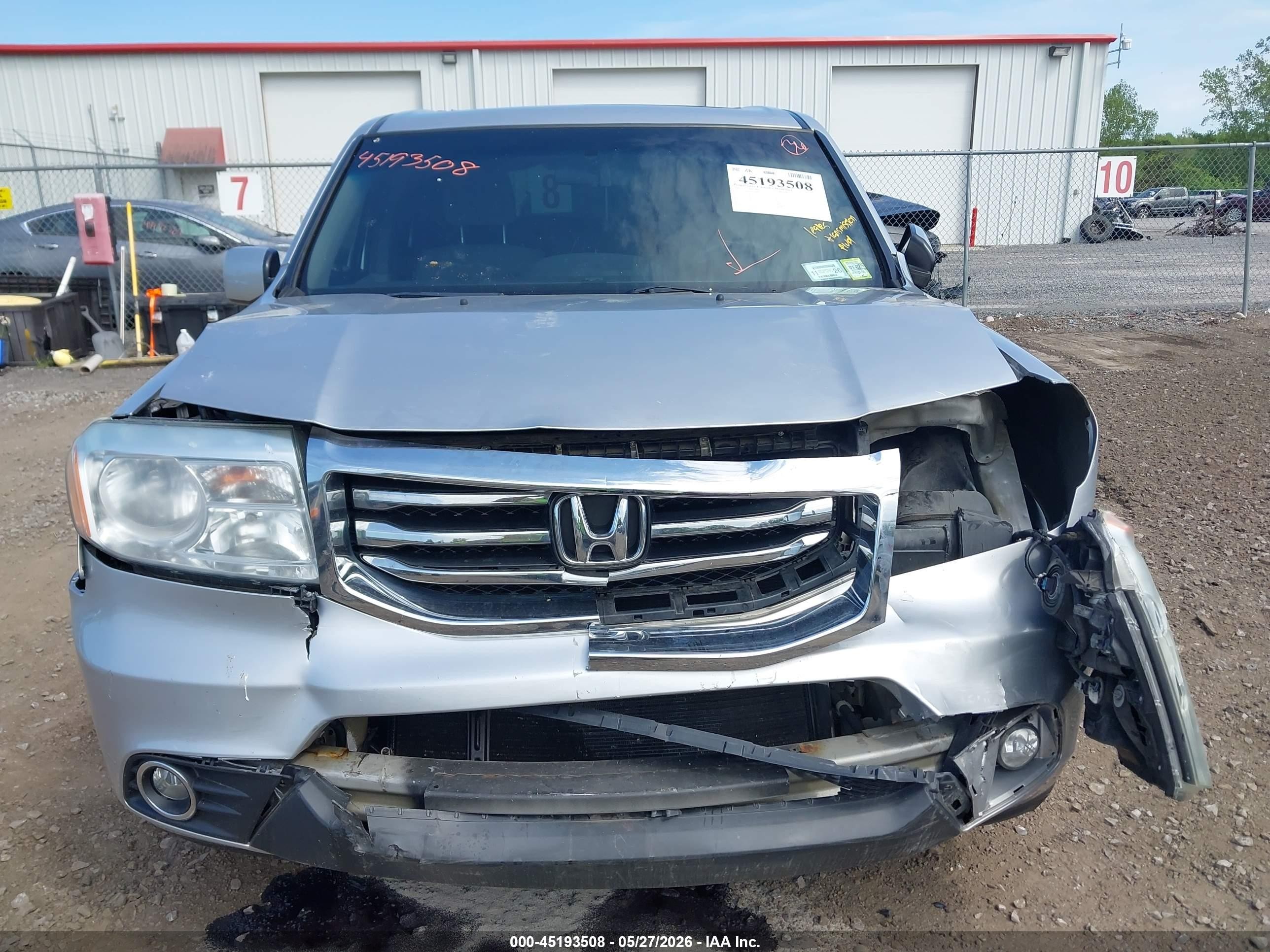 2015 Honda Pilot Se Silver vin: 5FNYF4H3XFB064905