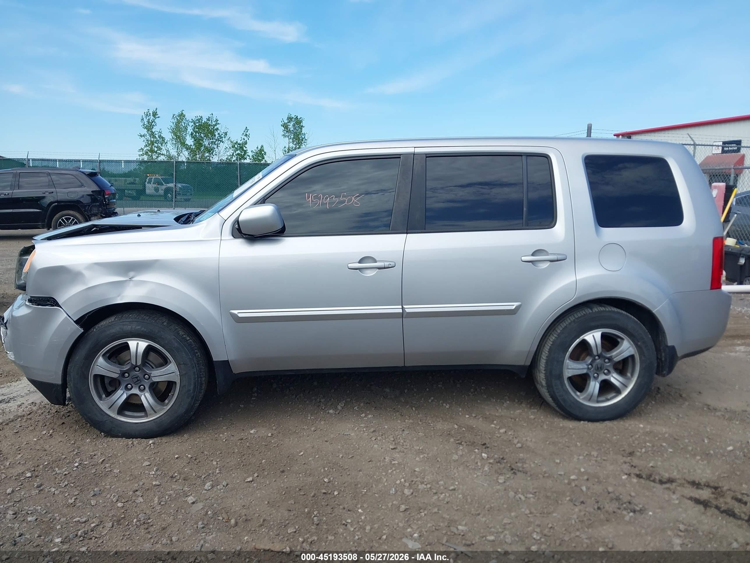 2015 Honda Pilot Se Silver vin: 5FNYF4H3XFB064905