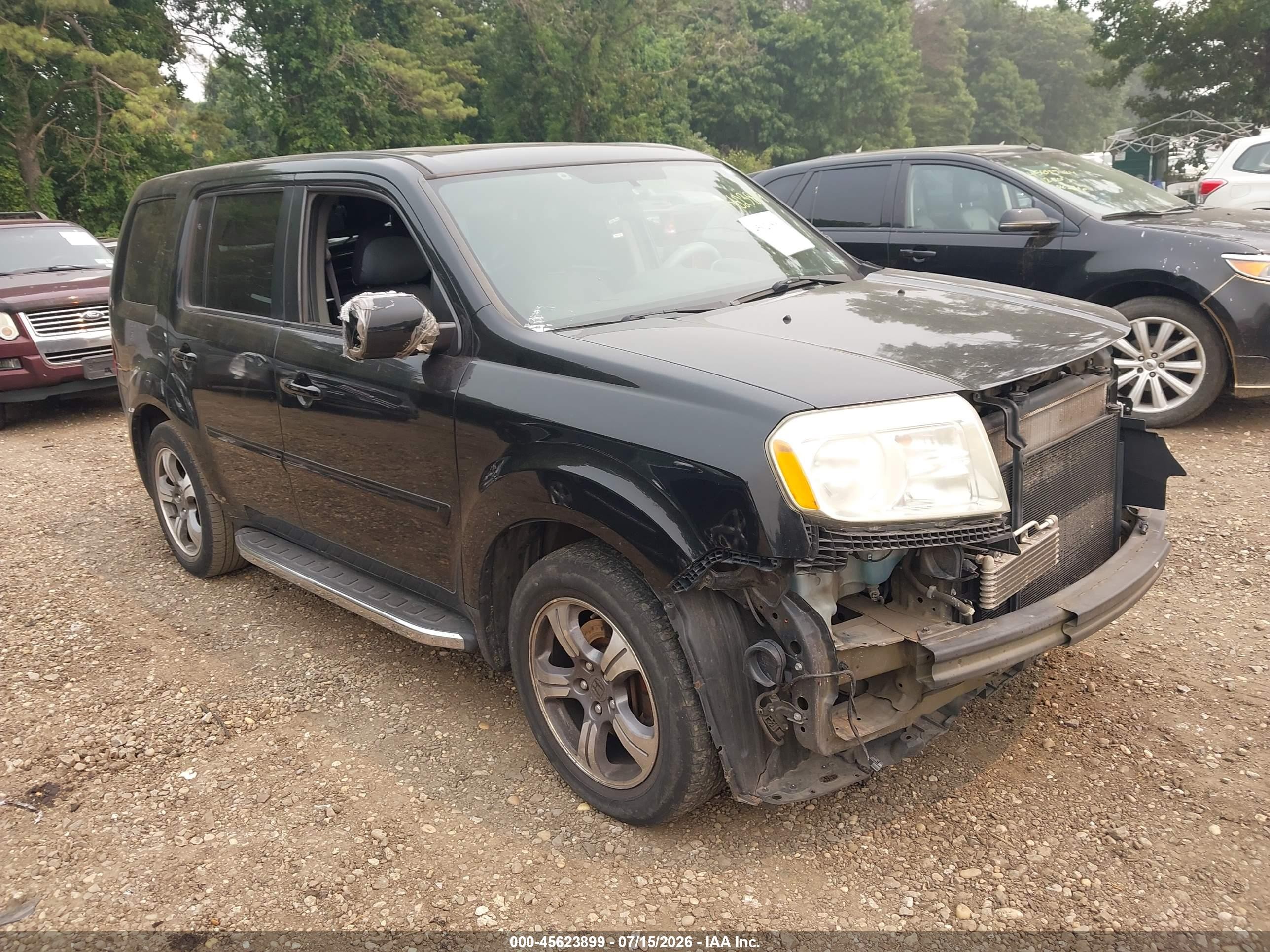 2015 Honda Pilot Se Черный vin: 5FNYF4H3XFB066220