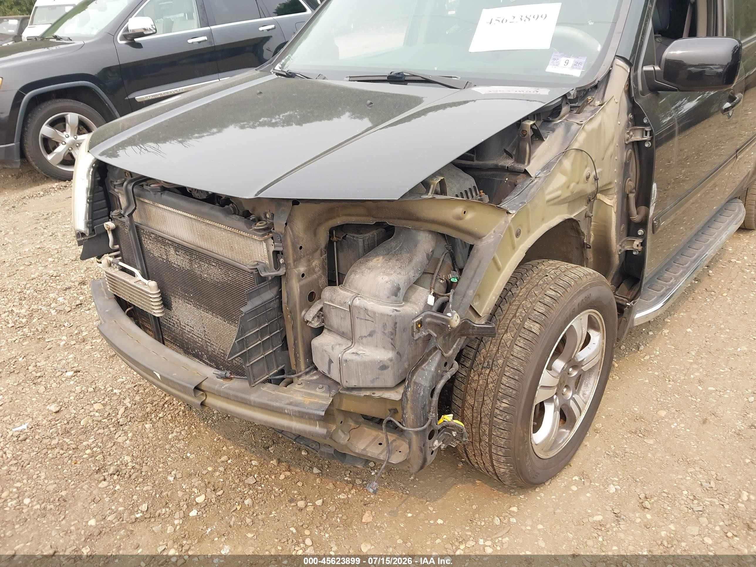 2015 Honda Pilot Se Черный vin: 5FNYF4H3XFB066220