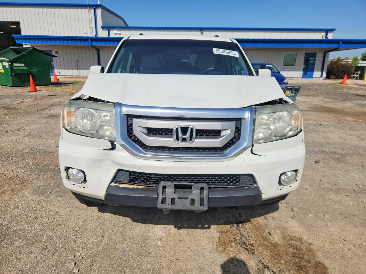 2011 Honda Pilot Ex White vin: 5FNYF4H40BB064902