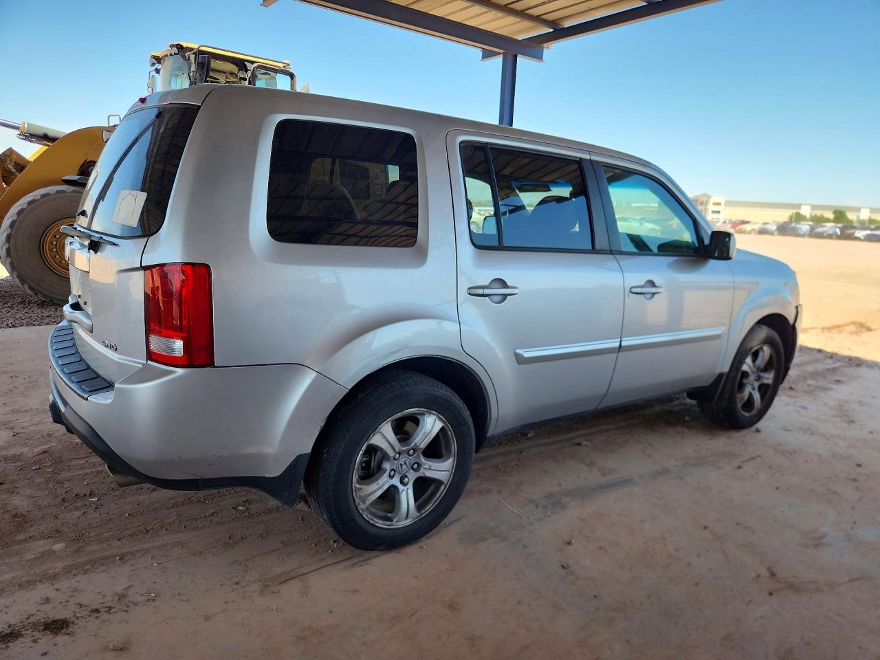 2012 Honda Pilot Ex Silver vin: 5FNYF4H40CB070216