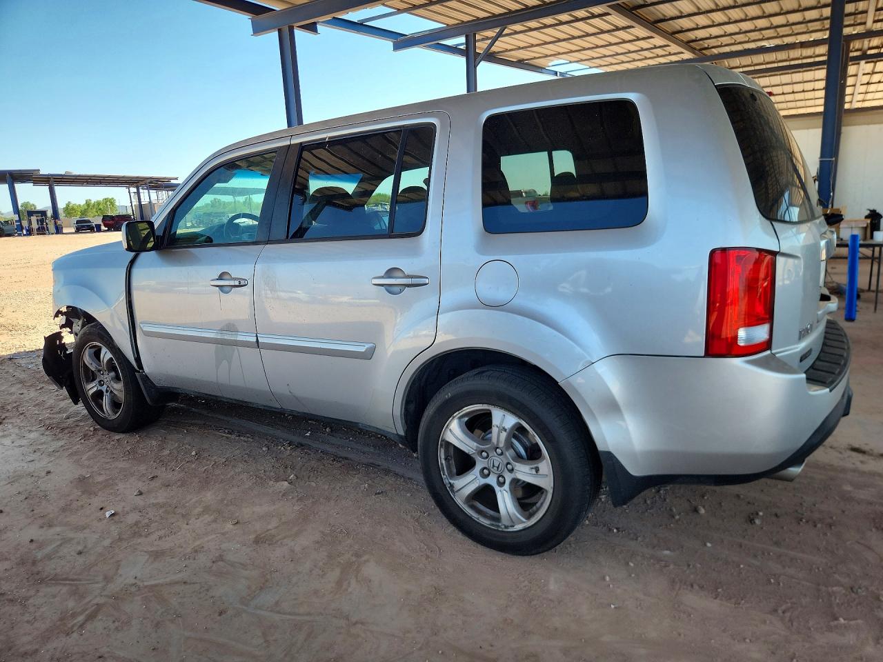 2012 Honda Pilot Ex Silver vin: 5FNYF4H40CB070216