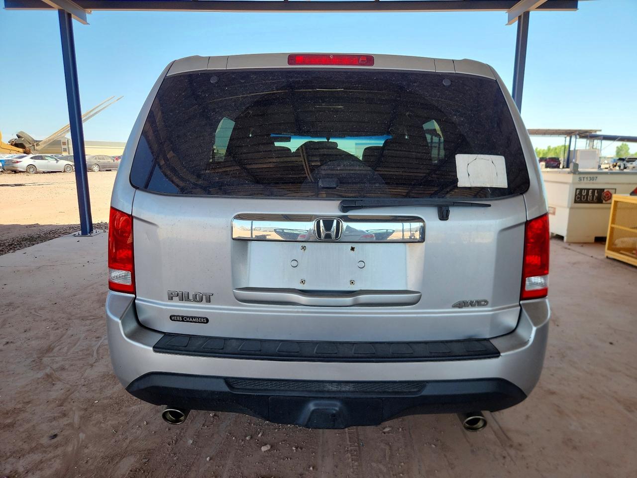 2012 Honda Pilot Ex Silver vin: 5FNYF4H40CB070216