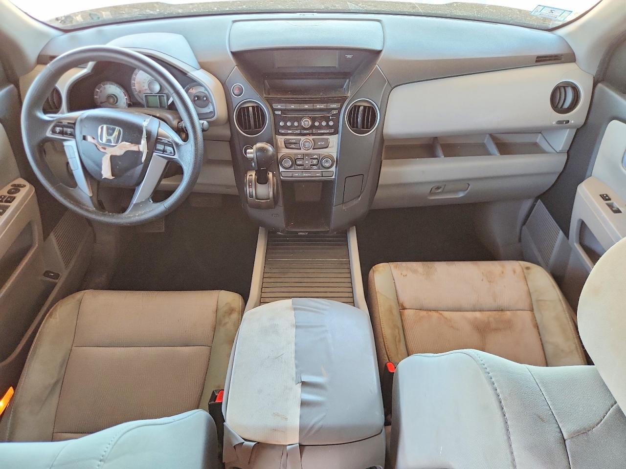 2012 Honda Pilot Ex Silver vin: 5FNYF4H40CB070216