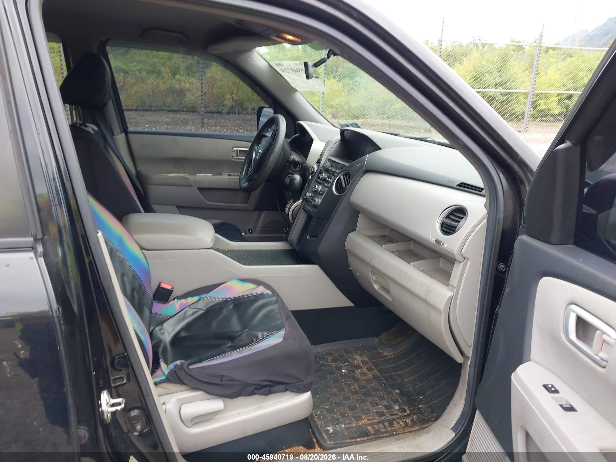 2013 Honda Pilot Ex Black vin: 5FNYF4H40DB040201