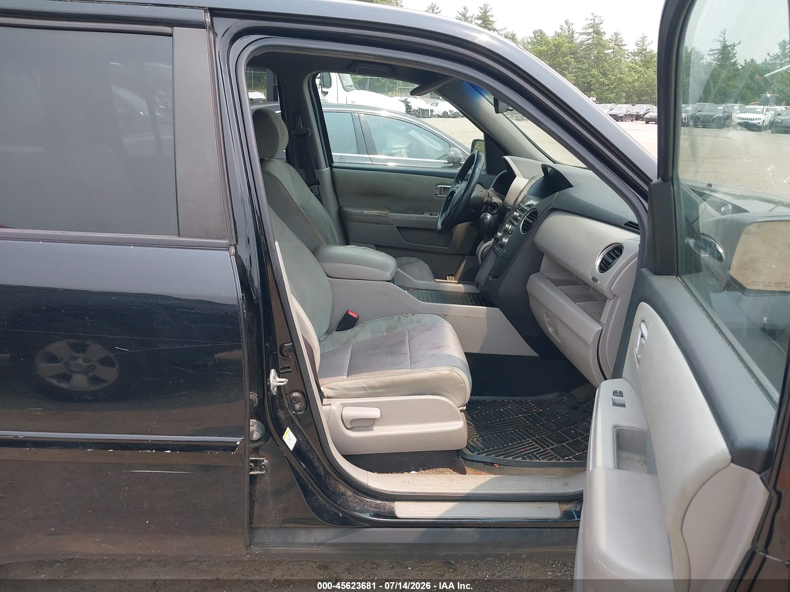 2013 Honda Pilot Ex Black vin: 5FNYF4H40DB055863