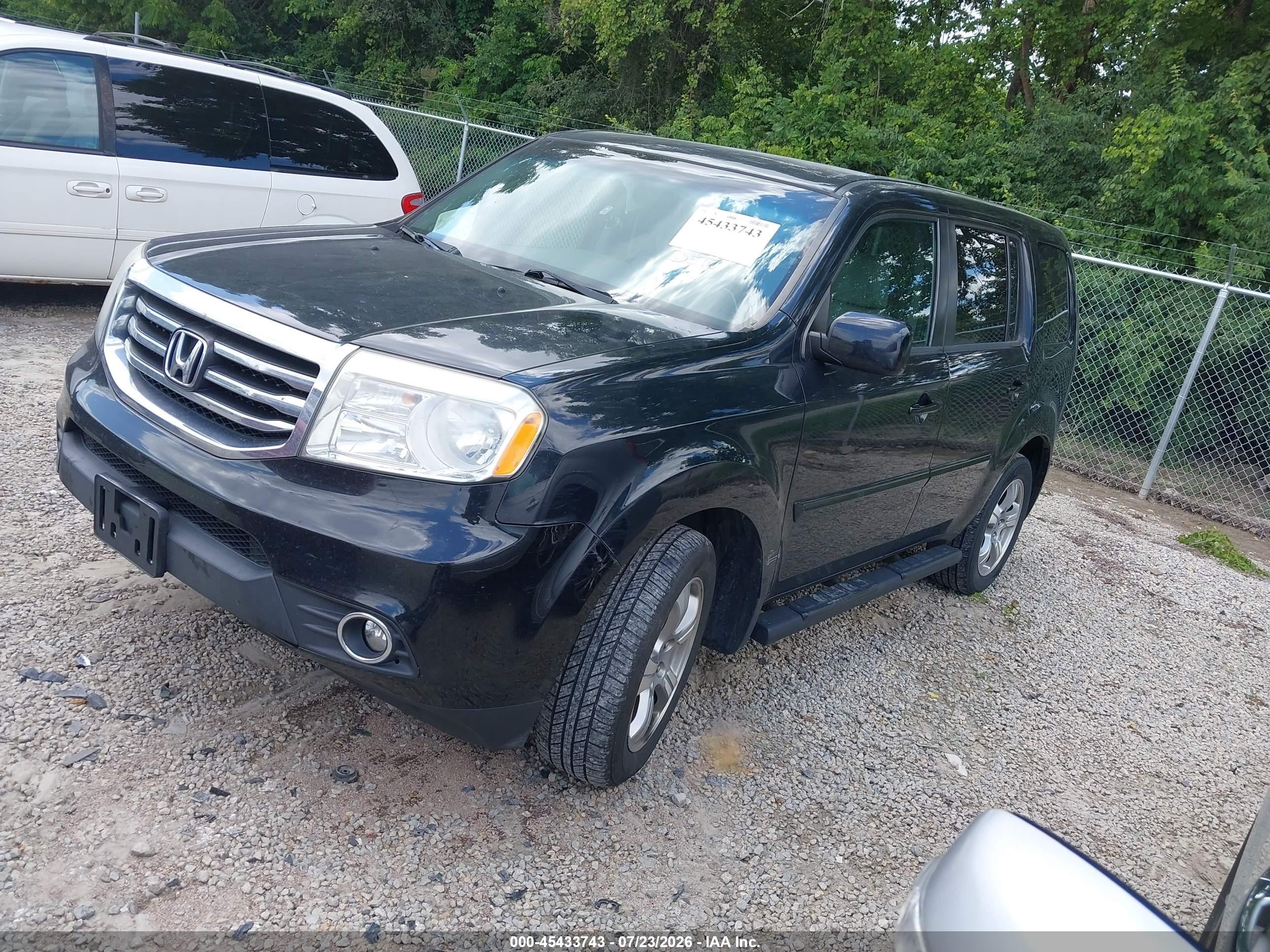 2013 Honda Pilot Ex Black vin: 5FNYF4H40DB085476