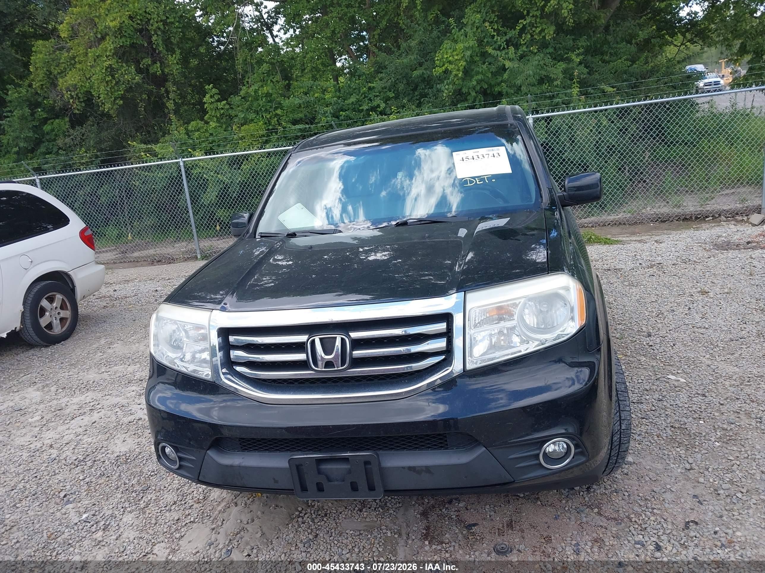 2013 Honda Pilot Ex Black vin: 5FNYF4H40DB085476