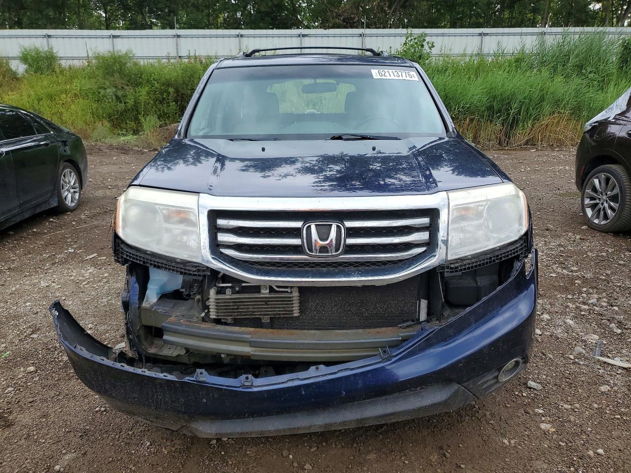 2014 Honda Pilot Ex Blue vin: 5FNYF4H40EB045819