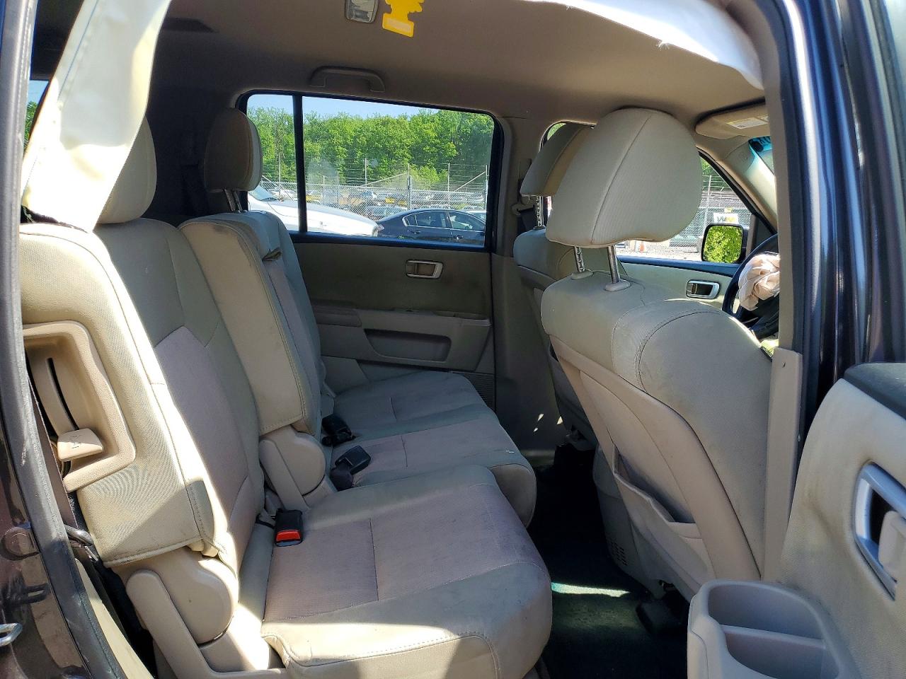2015 Honda Pilot Ex Brown vin: 5FNYF4H40FB042548