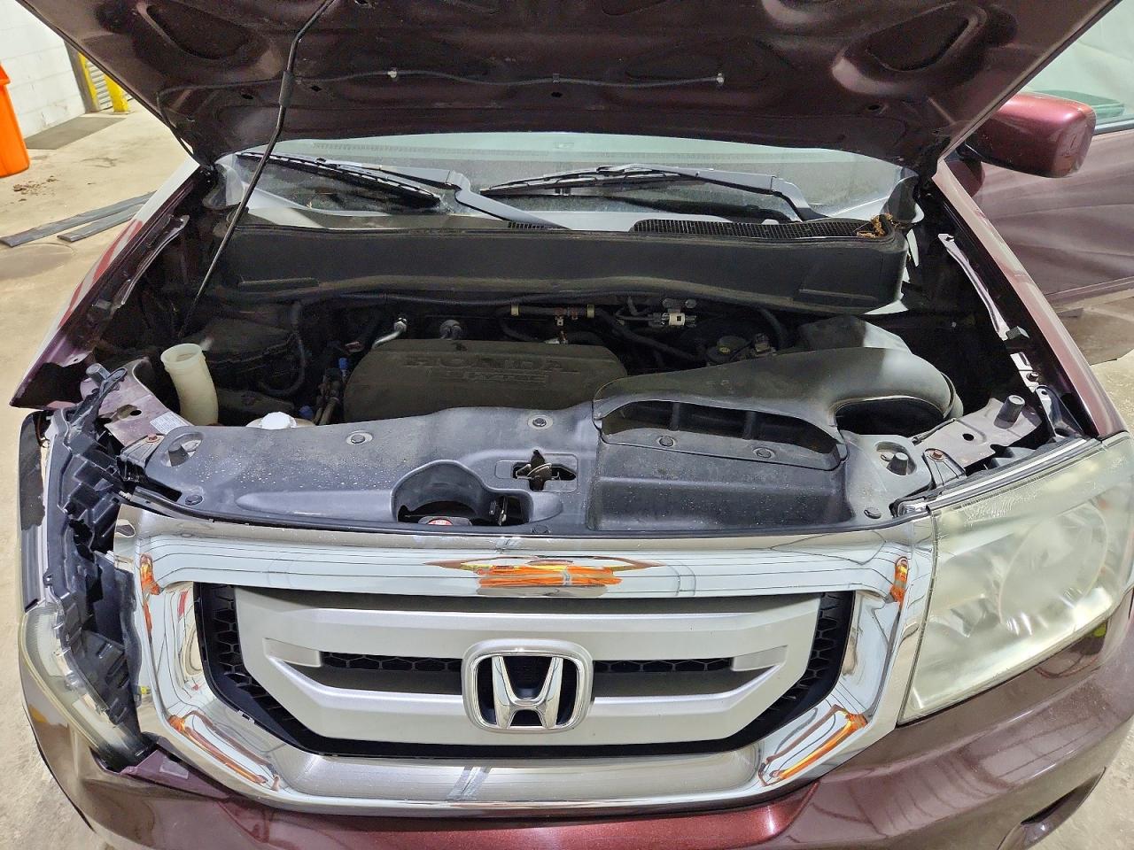 2011 Honda Pilot Ex Maroon vin: 5FNYF4H41BB005552