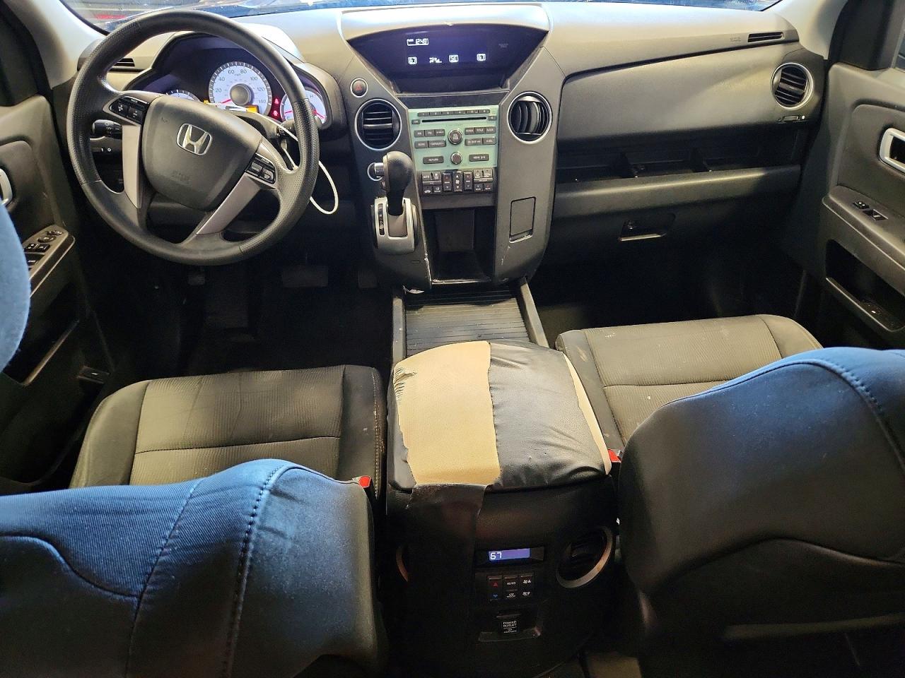 2011 Honda Pilot Ex Maroon vin: 5FNYF4H41BB007379