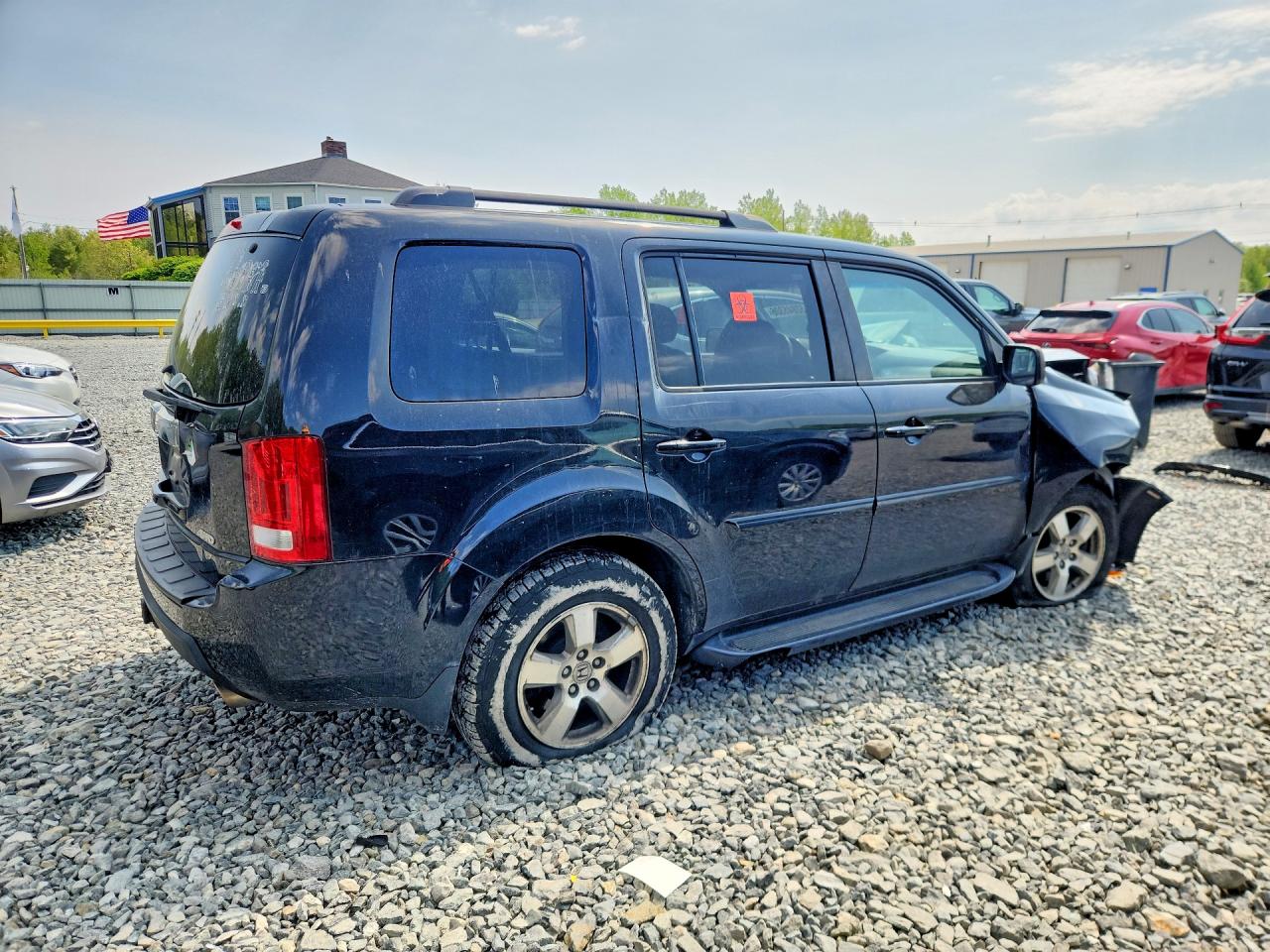 2011 Honda Pilot Ex Black vin: 5FNYF4H41BB034324