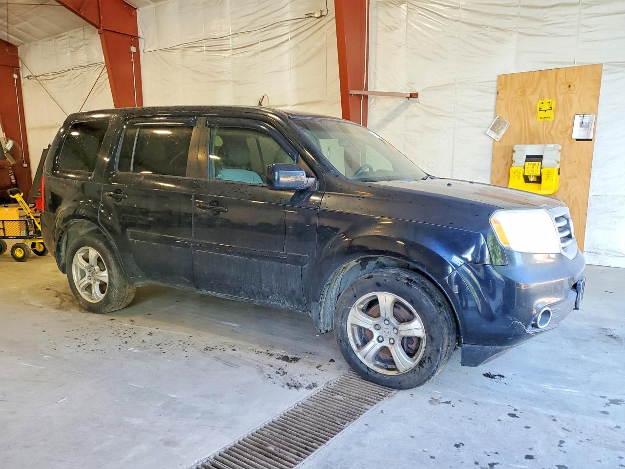 2012 Honda Pilot Ex Черный vin: 5FNYF4H41CB006251