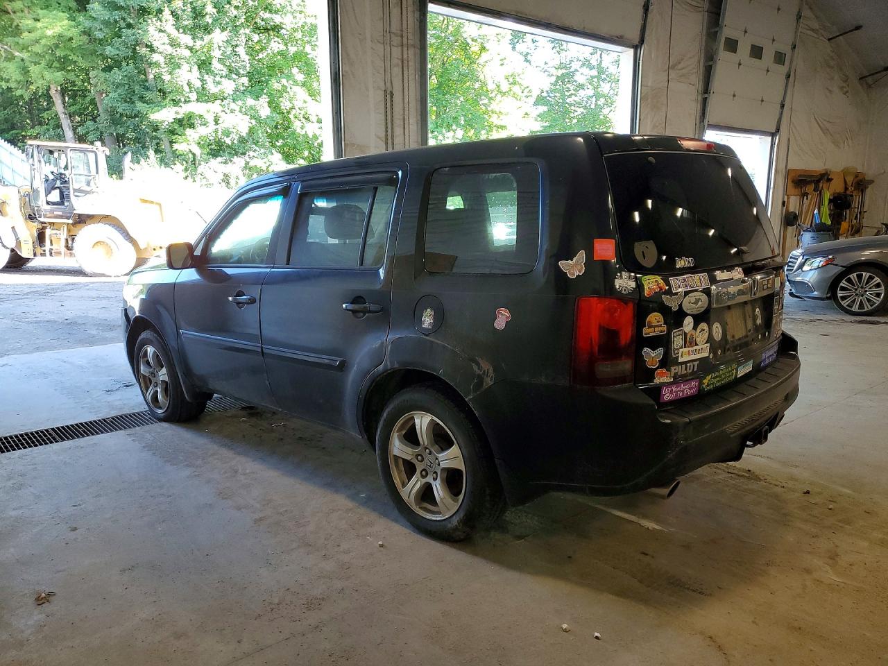 2012 Honda Pilot Ex Черный vin: 5FNYF4H41CB006251