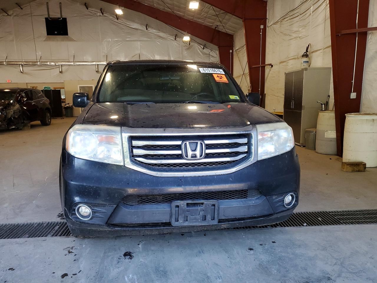 2012 Honda Pilot Ex Черный vin: 5FNYF4H41CB006251