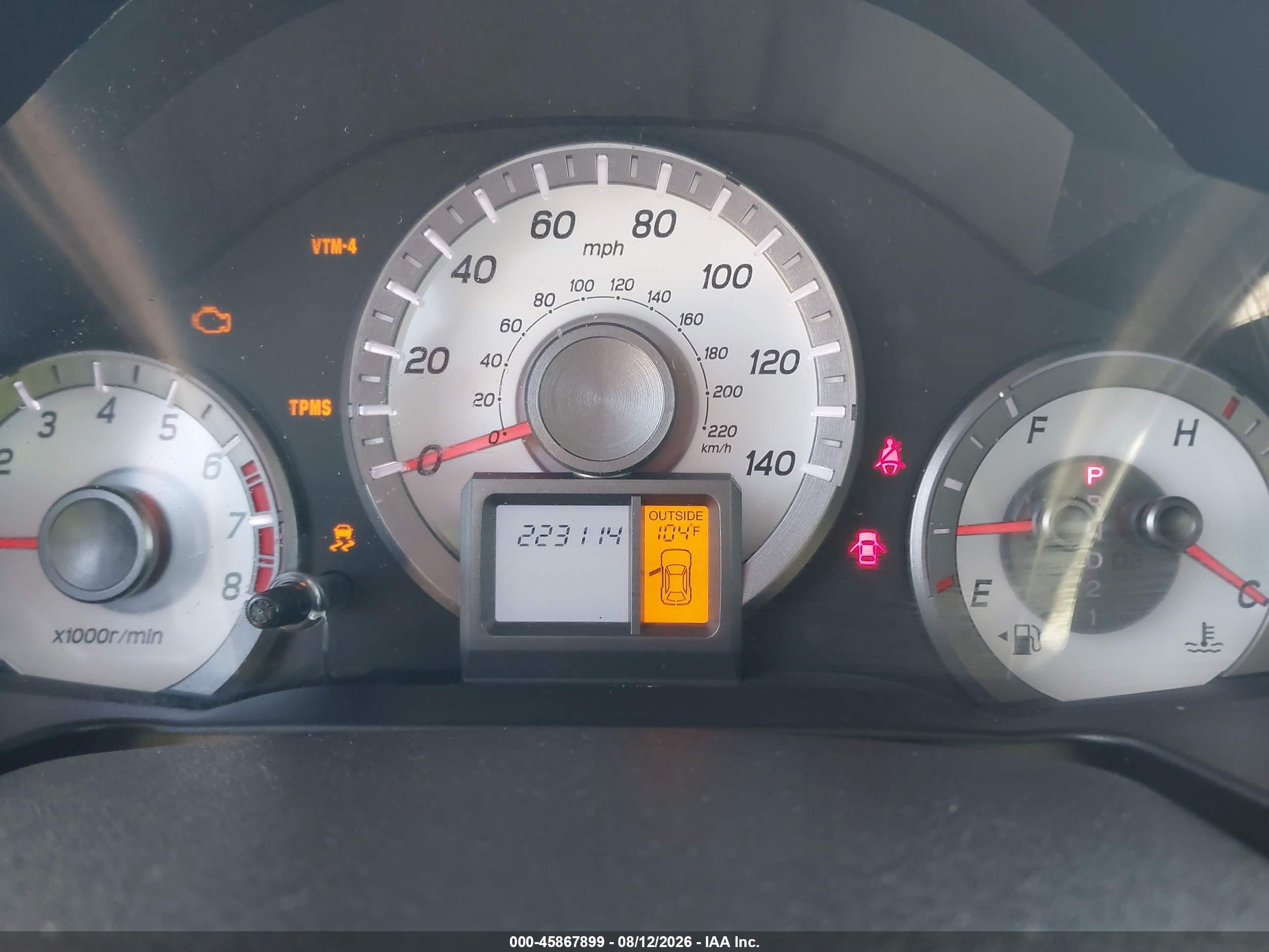2012 Honda Pilot Ex Gray vin: 5FNYF4H41CB050184