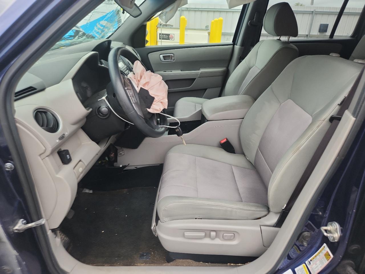 2013 Honda Pilot Ex Blue vin: 5FNYF4H41DB023486