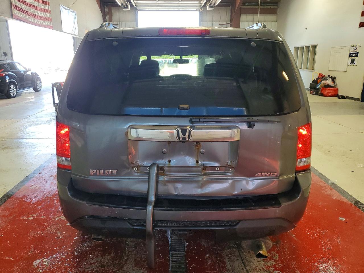 2013 Honda Pilot Ex Gray vin: 5FNYF4H41DB046525