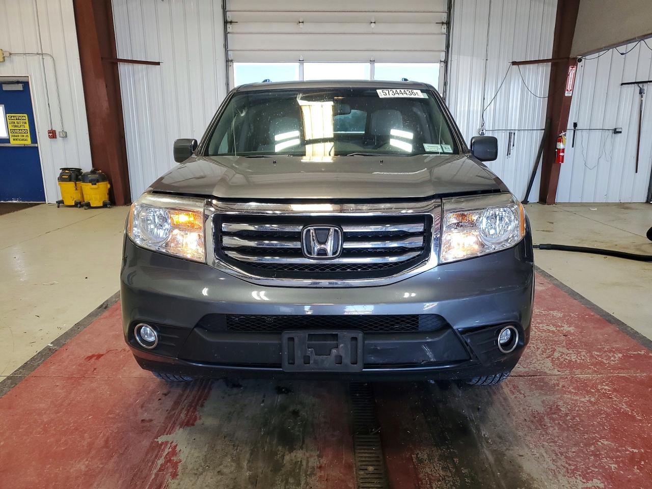 2013 Honda Pilot Ex Gray vin: 5FNYF4H41DB046525