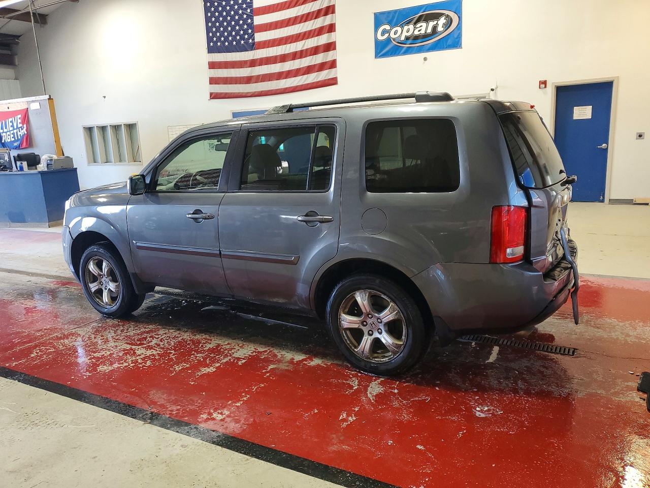2013 Honda Pilot Ex Gray vin: 5FNYF4H41DB046525