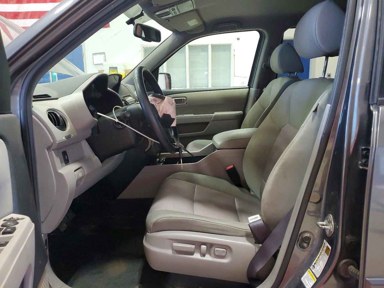 2013 Honda Pilot Ex Gray vin: 5FNYF4H41DB046525