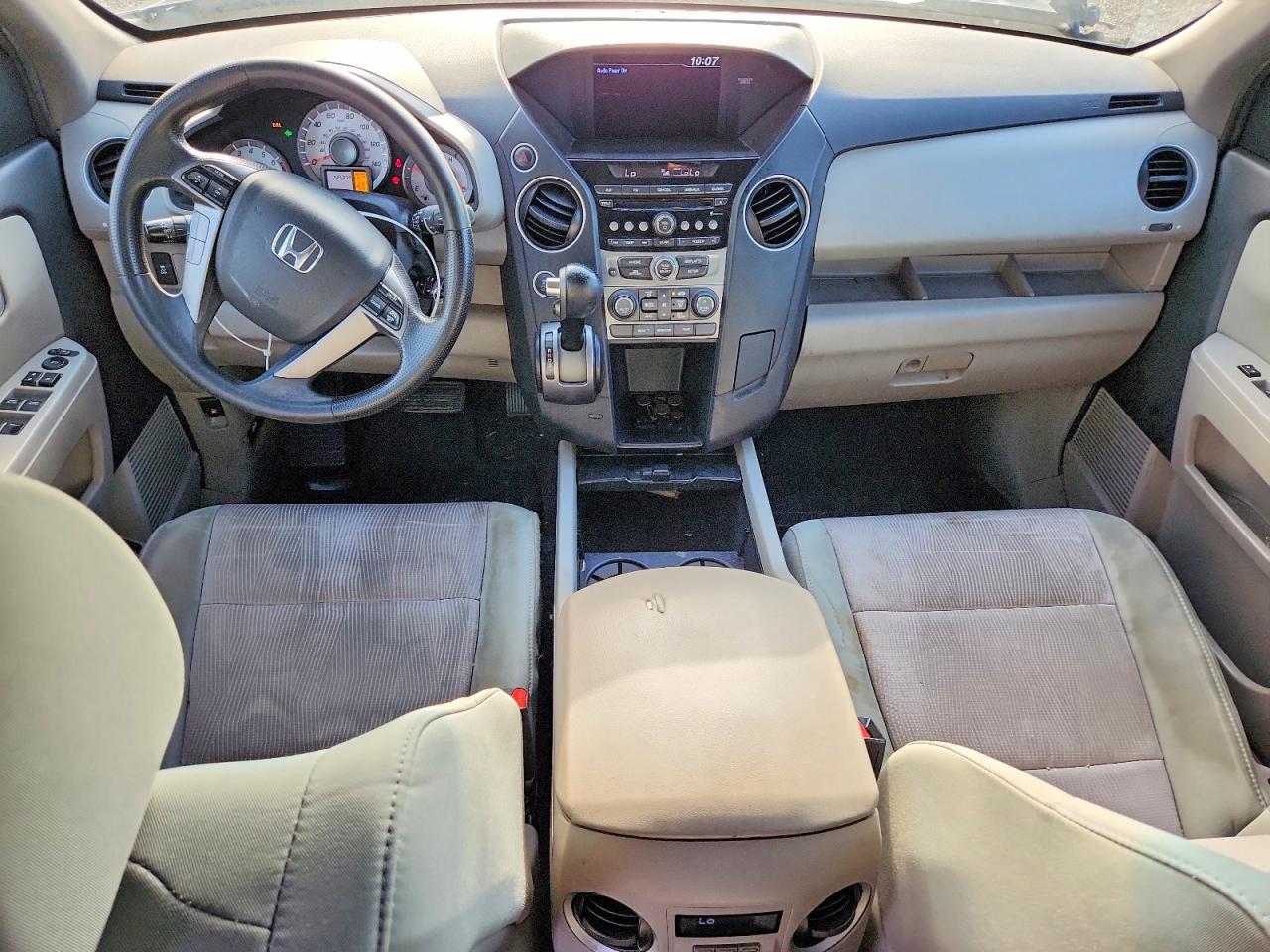 2014 Honda Pilot Ex Gray vin: 5FNYF4H41EB005684