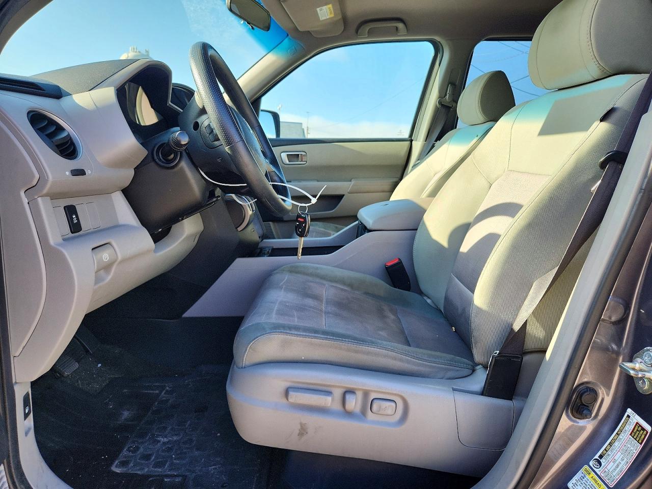 2014 Honda Pilot Ex Gray vin: 5FNYF4H41EB005684