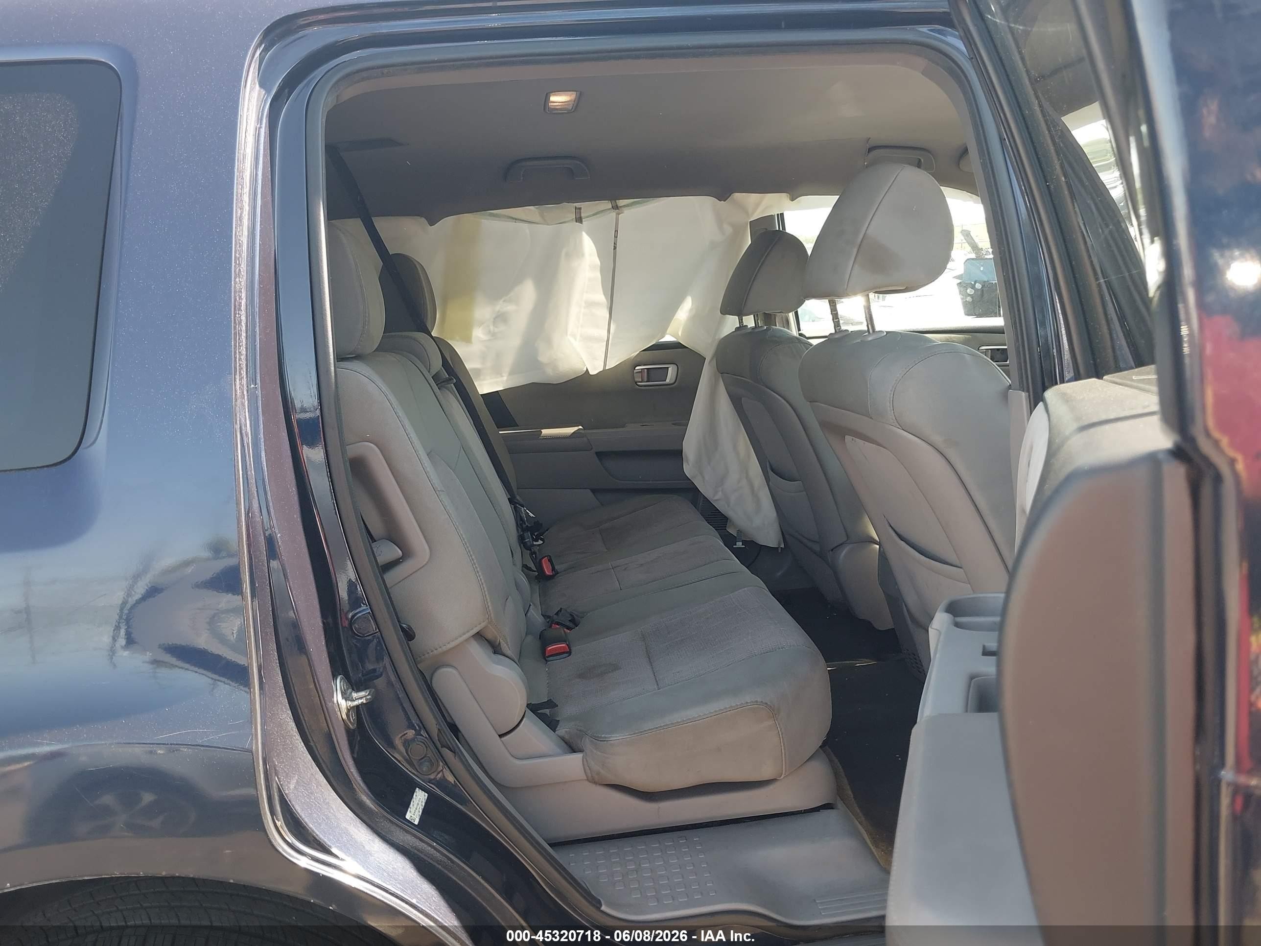2014 Honda Pilot Ex Синий vin: 5FNYF4H41EB011274